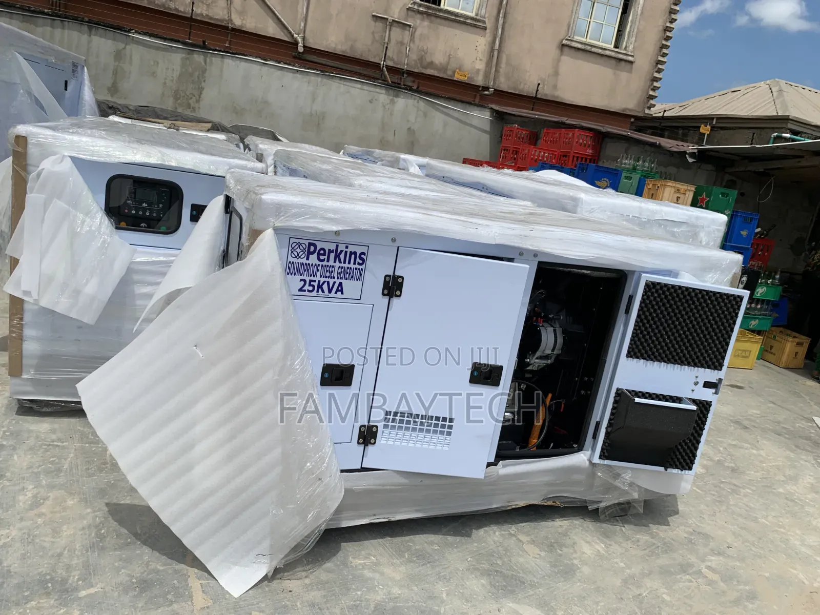 Heavy-Duty Perkins 25kva Generator for Constant Power Supply