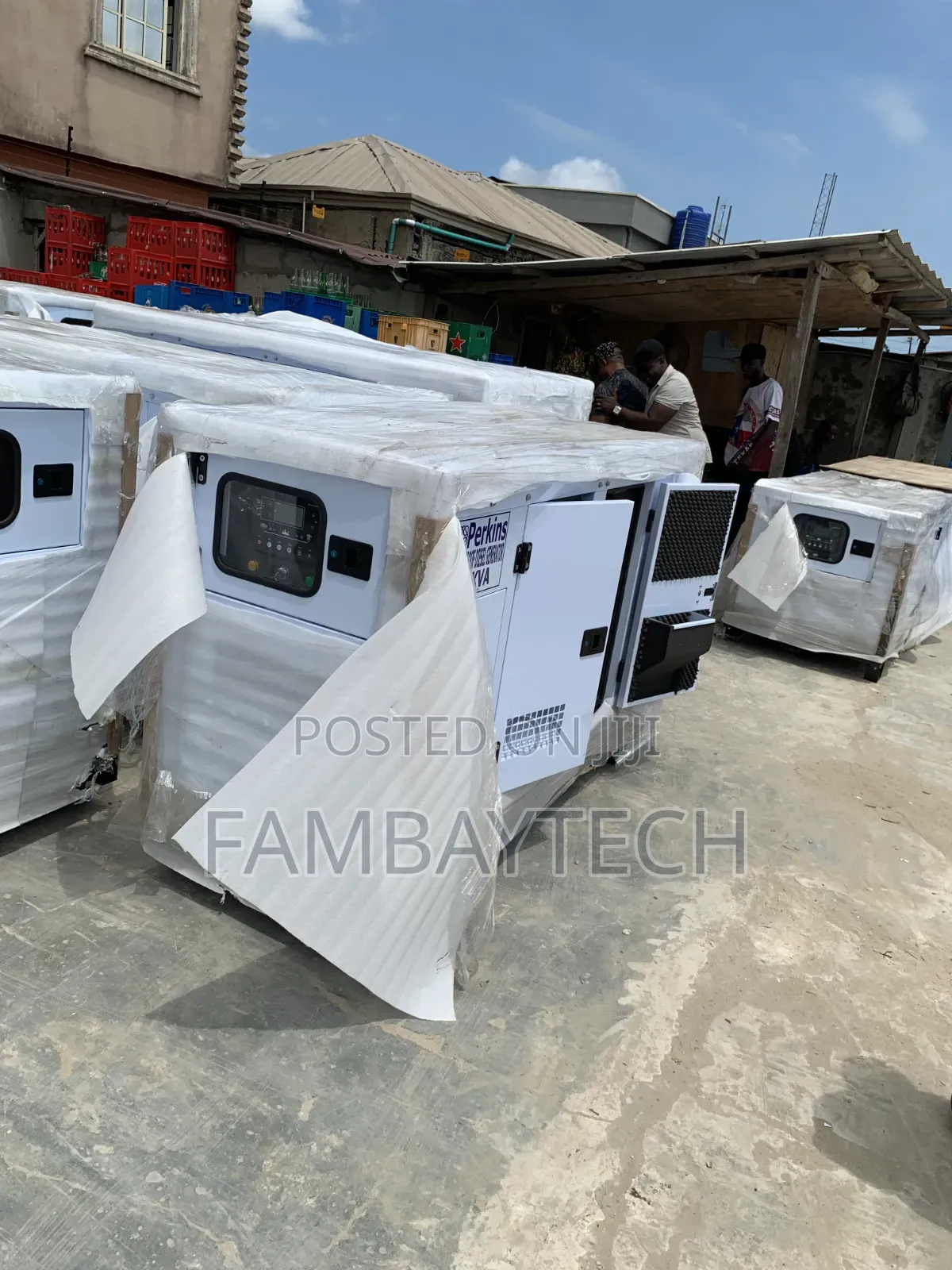 Heavy-Duty Perkins 25kva Generator for Constant Power Supply