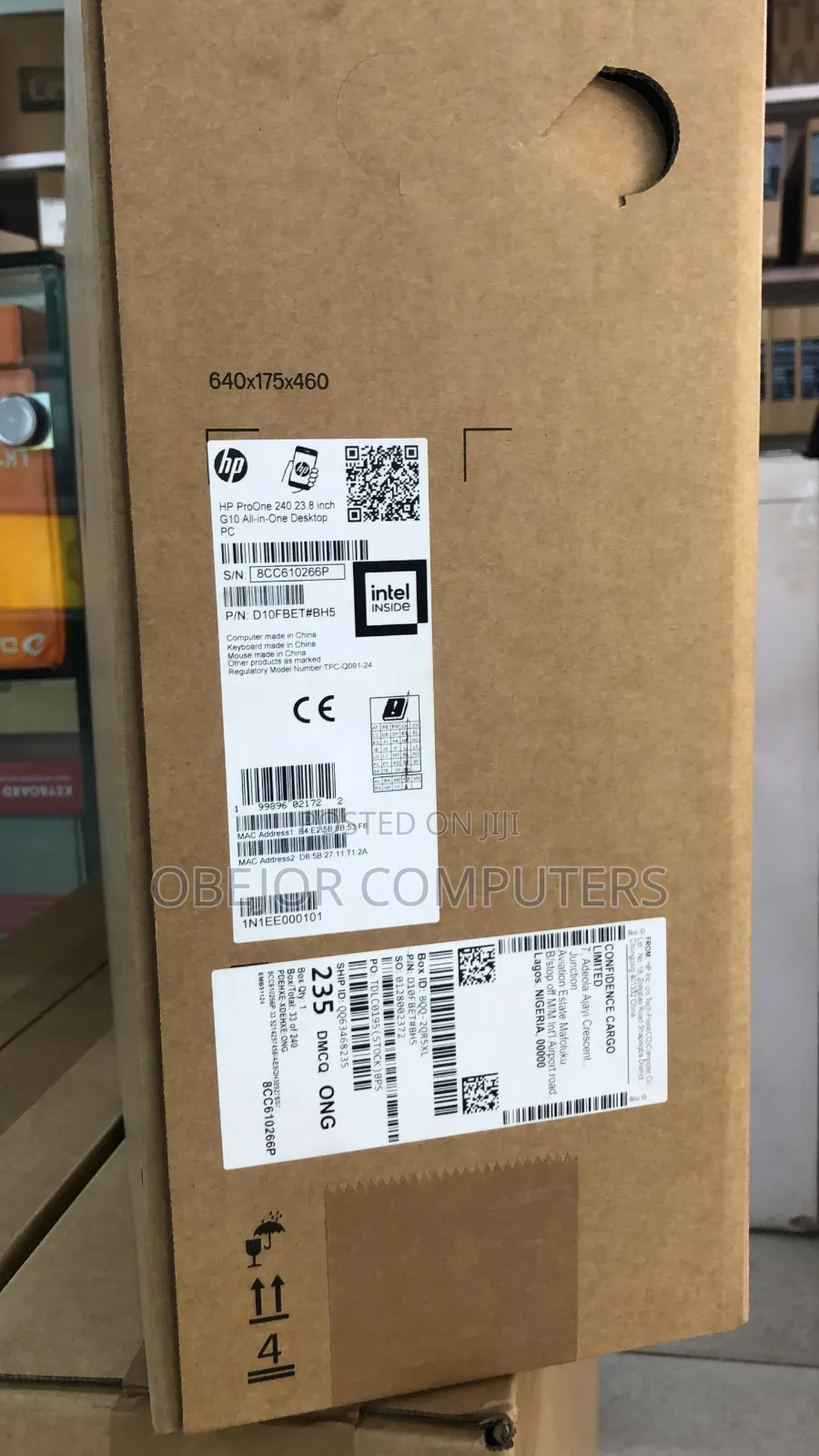 New HP ProOne 240 G10 All-in-One 8GB Intel Core i5 SSD 512GB