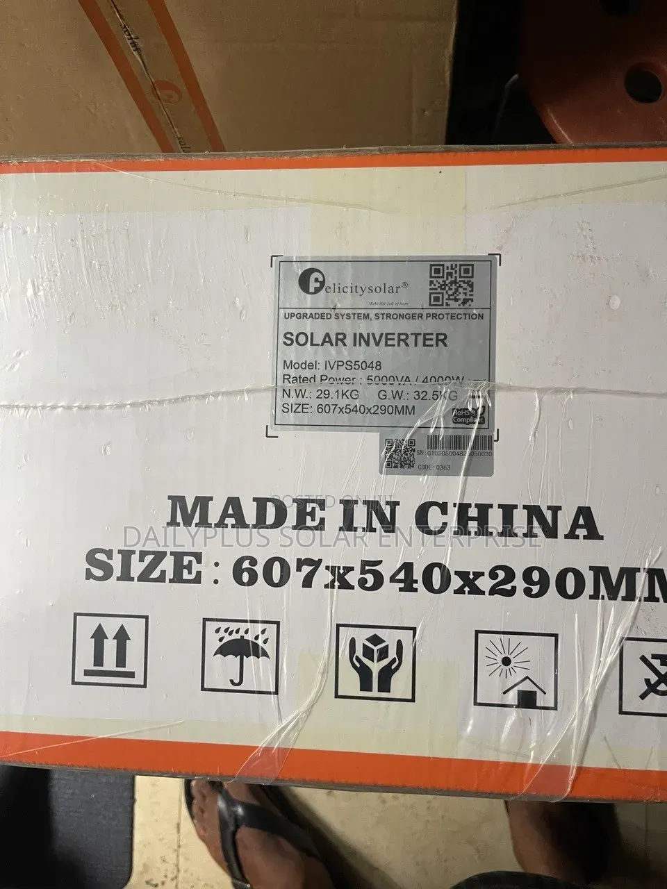 Felicity 5kva 48v Nonhybrid Solar Inverter