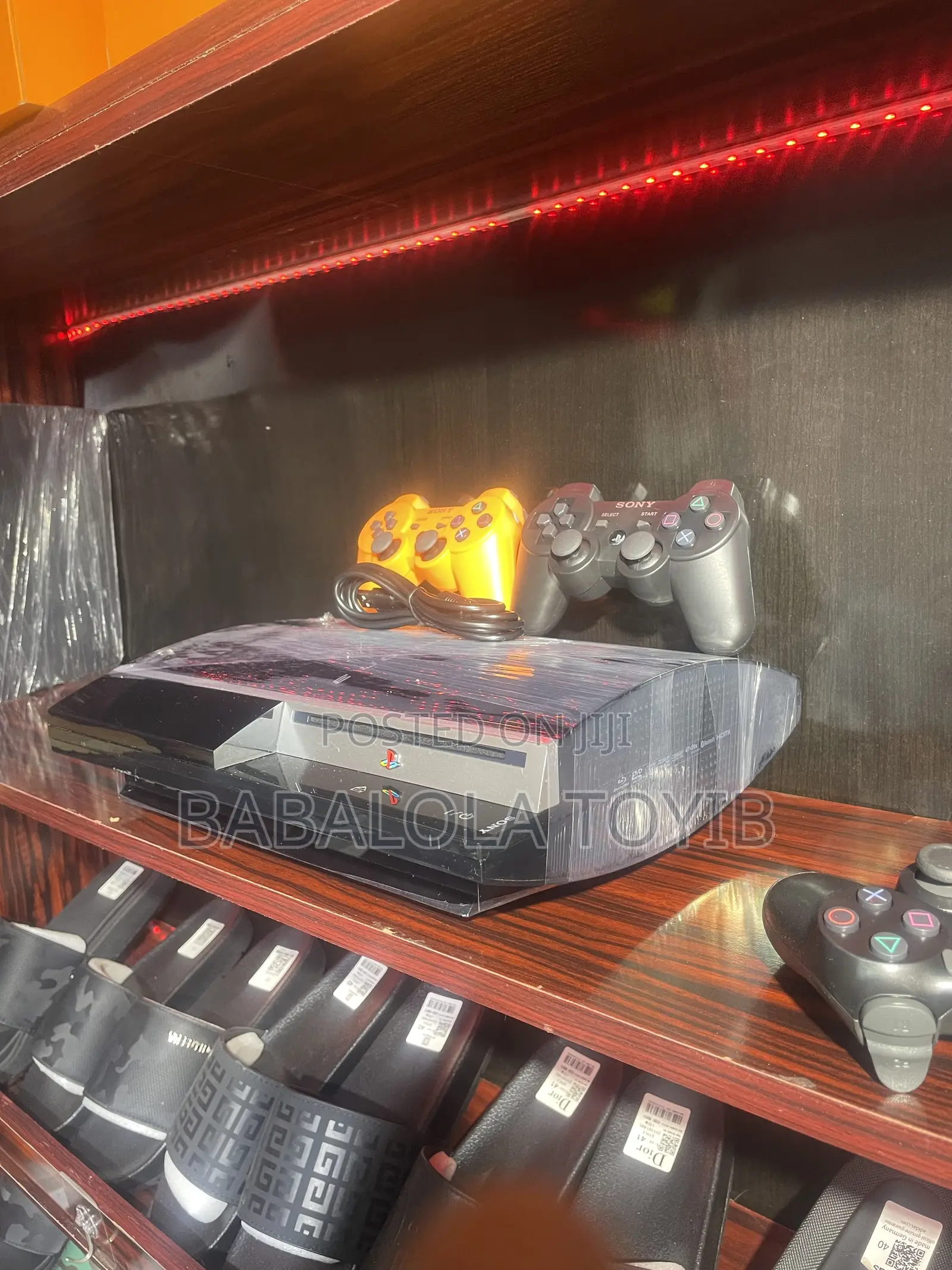 Ps3 Fat With 7games and the Accessories to Connect It