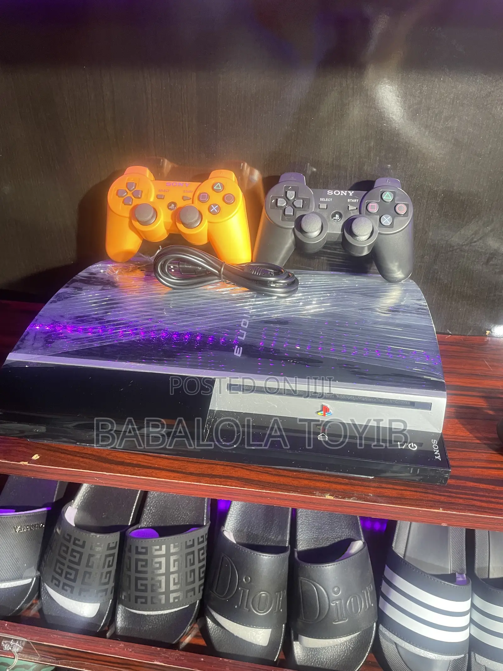 Ps3 Fat With 7games and the Accessories to Connect It