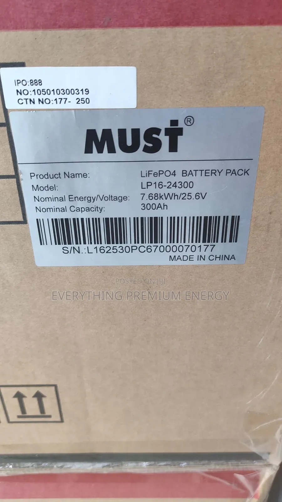 7.6kwh Lithium Battery
