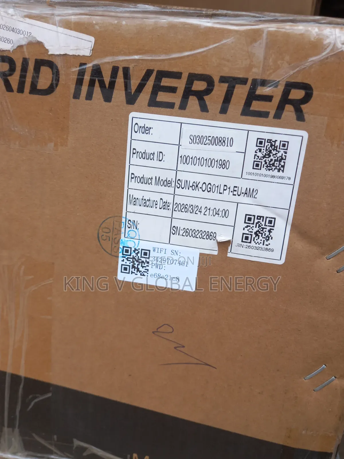 Deye Solar Off Grid 6kva/48v Hybrid Inverter
