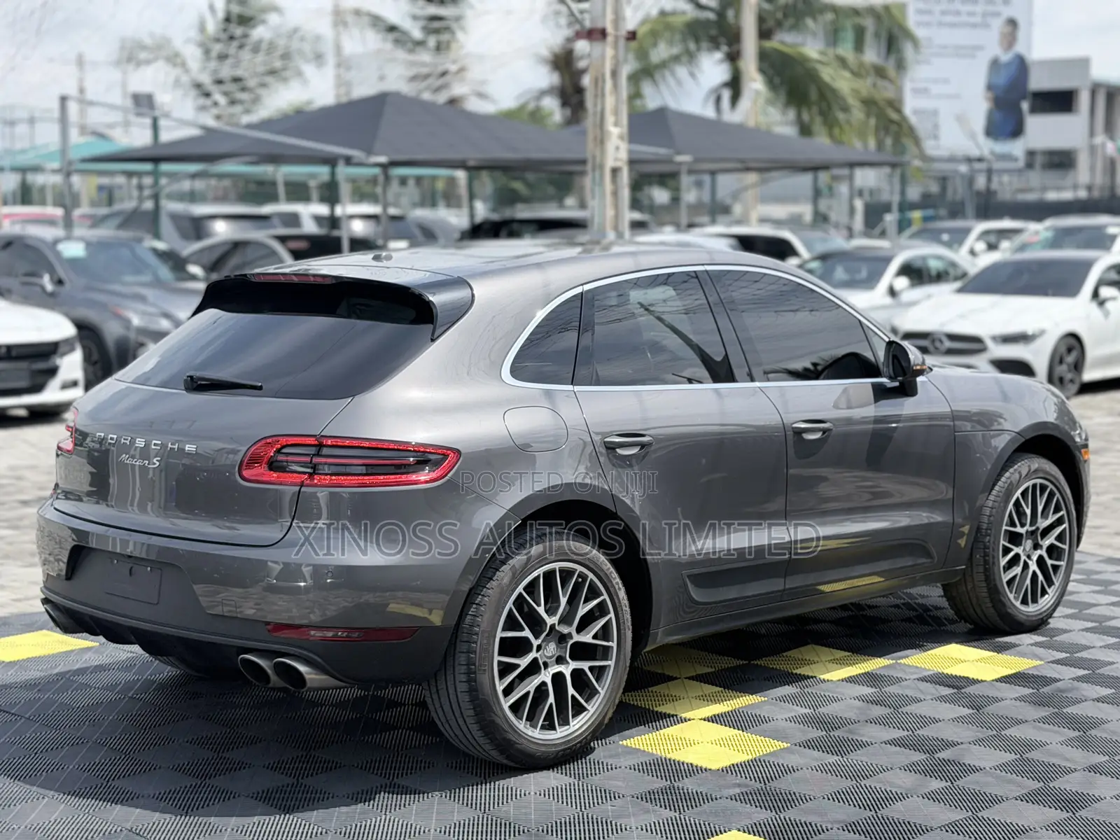 Porsche Macan S 2015 Gray