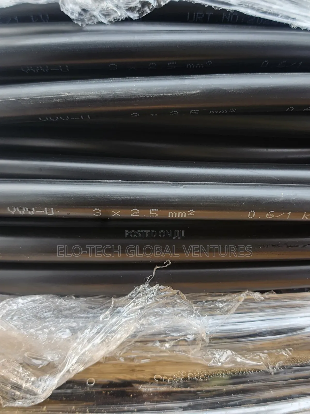 2.5mm2 3core PVC PVC Cable Full Gauge