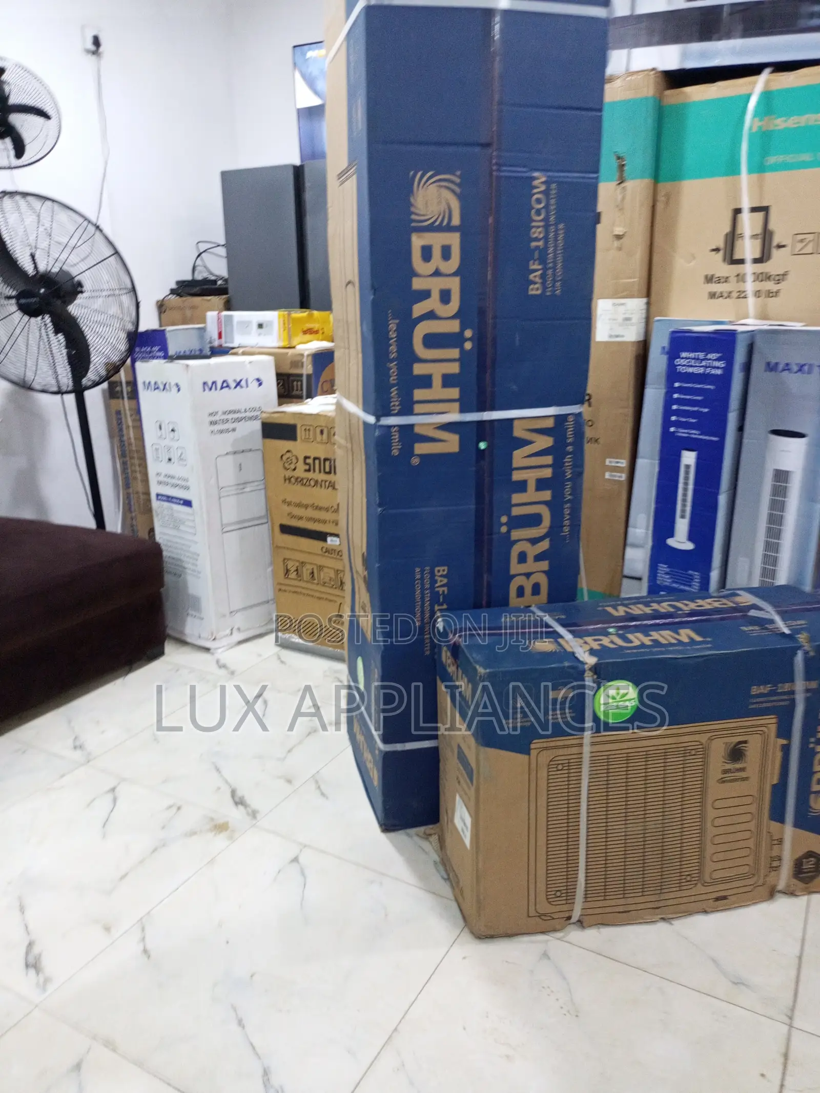 Bruhm 2hp Inverter Floor Standing Ac With Fast Cooling