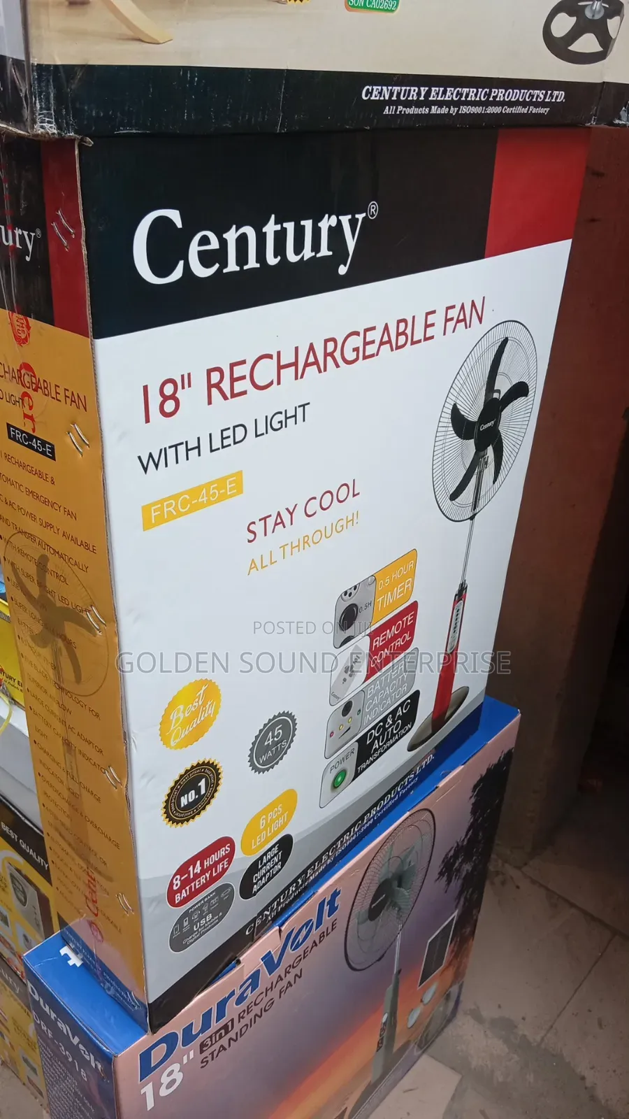 Century Standing Fan 18inches