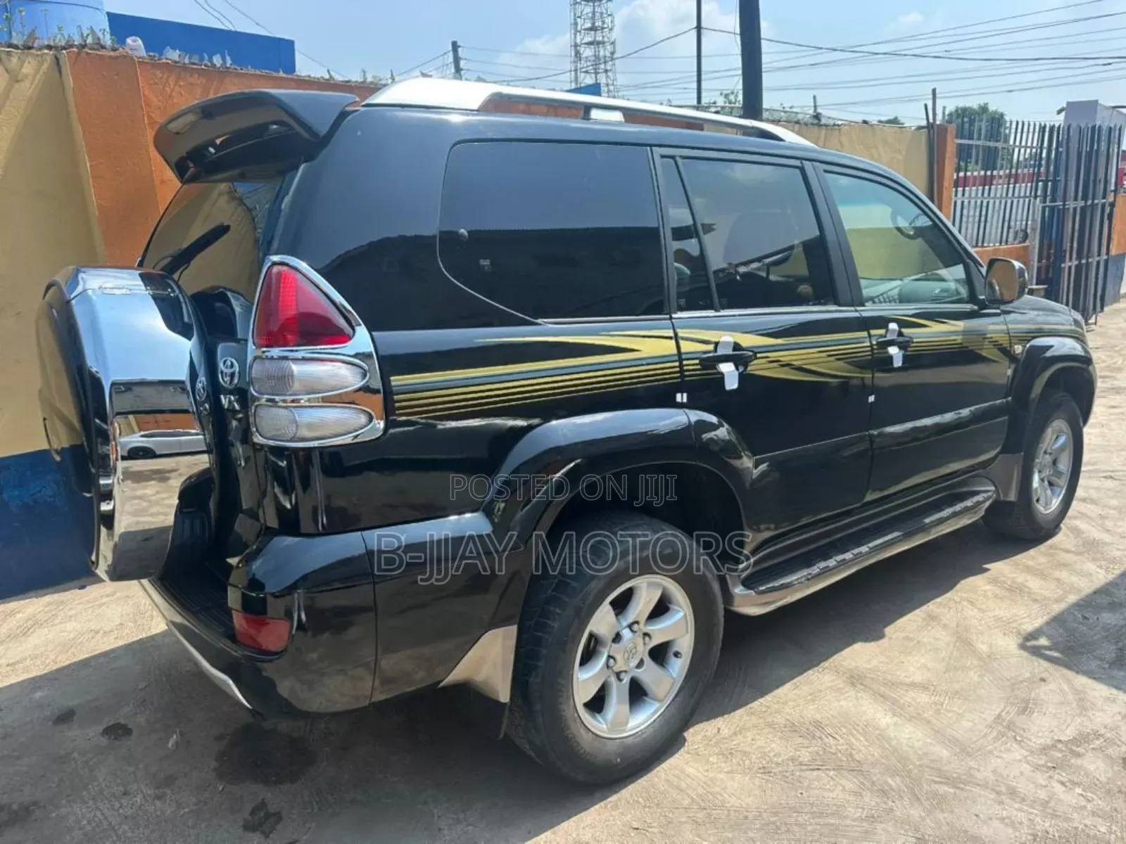 Toyota Land Cruiser Prado 4.0 2008 Black
