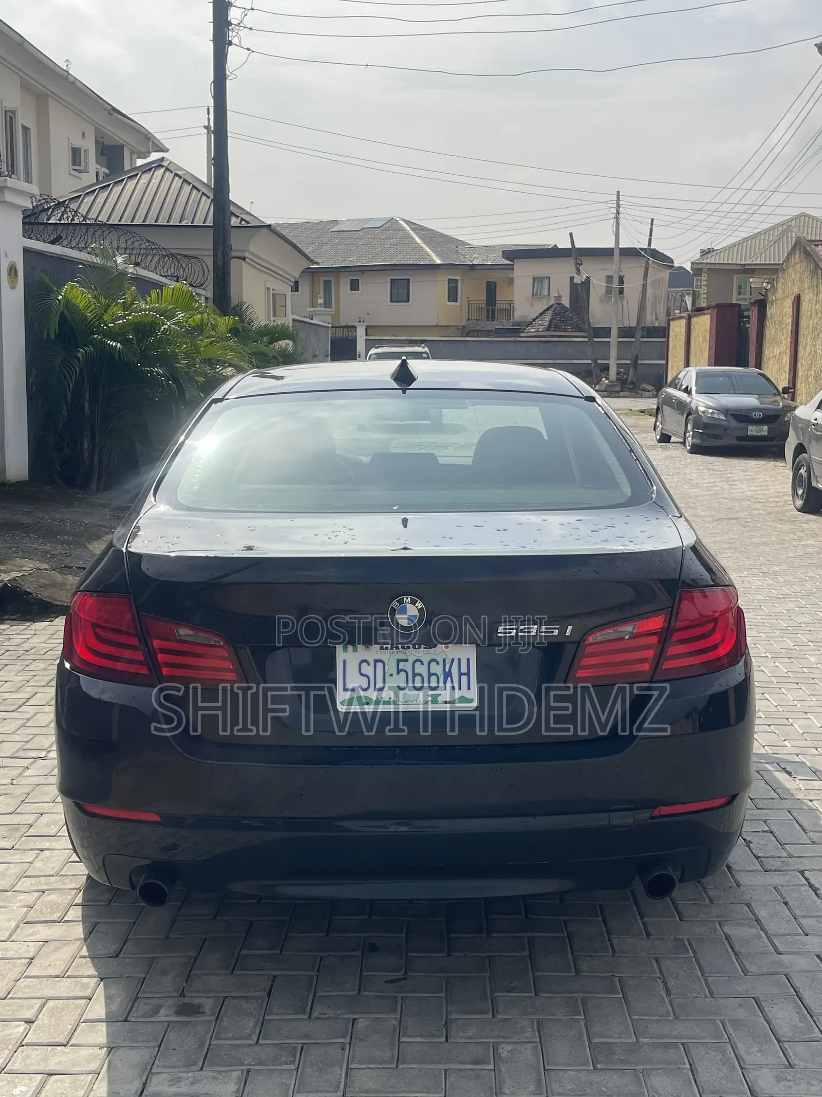 BMW 535i 2012 Black