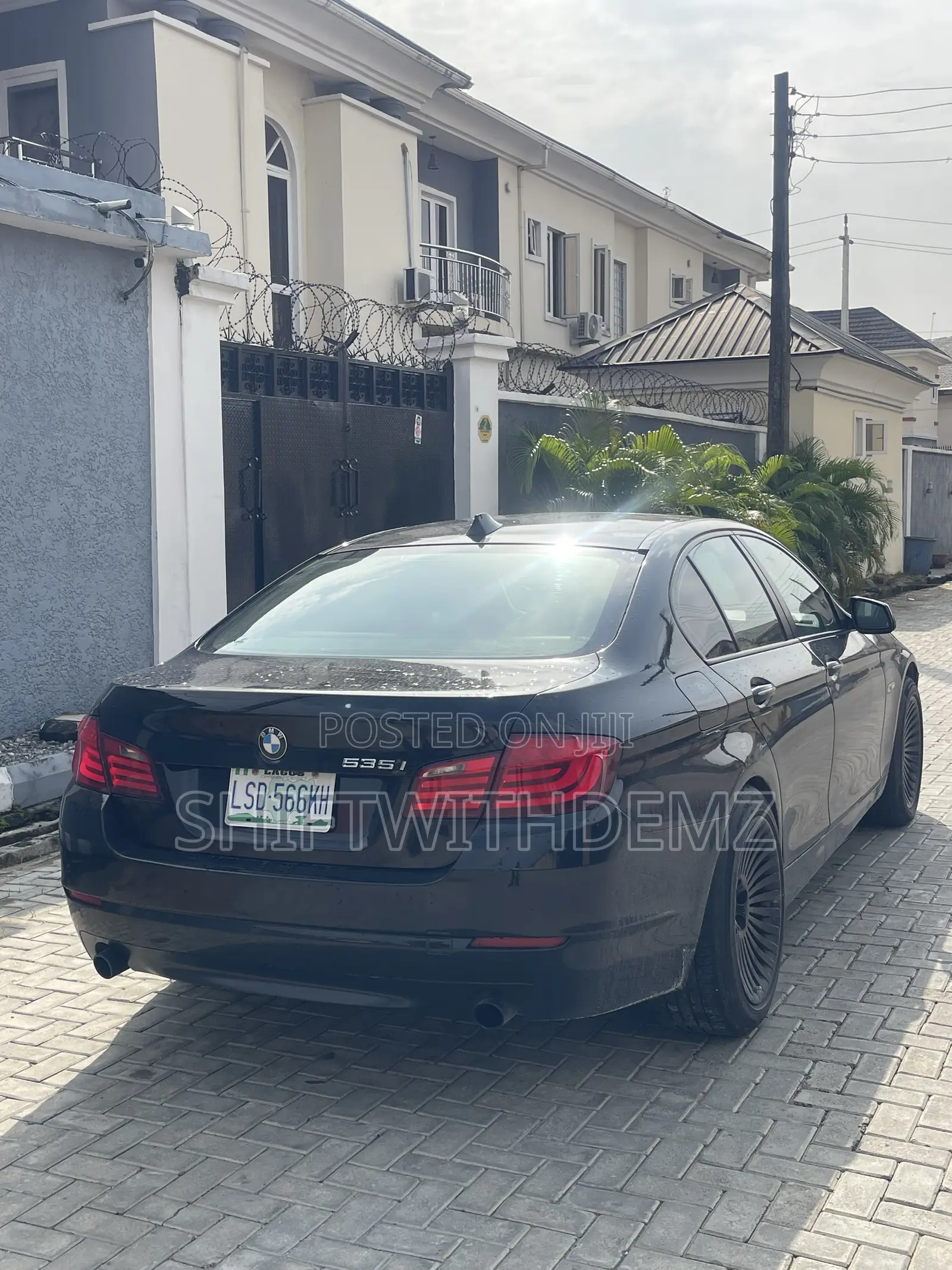BMW 535i 2012 Black