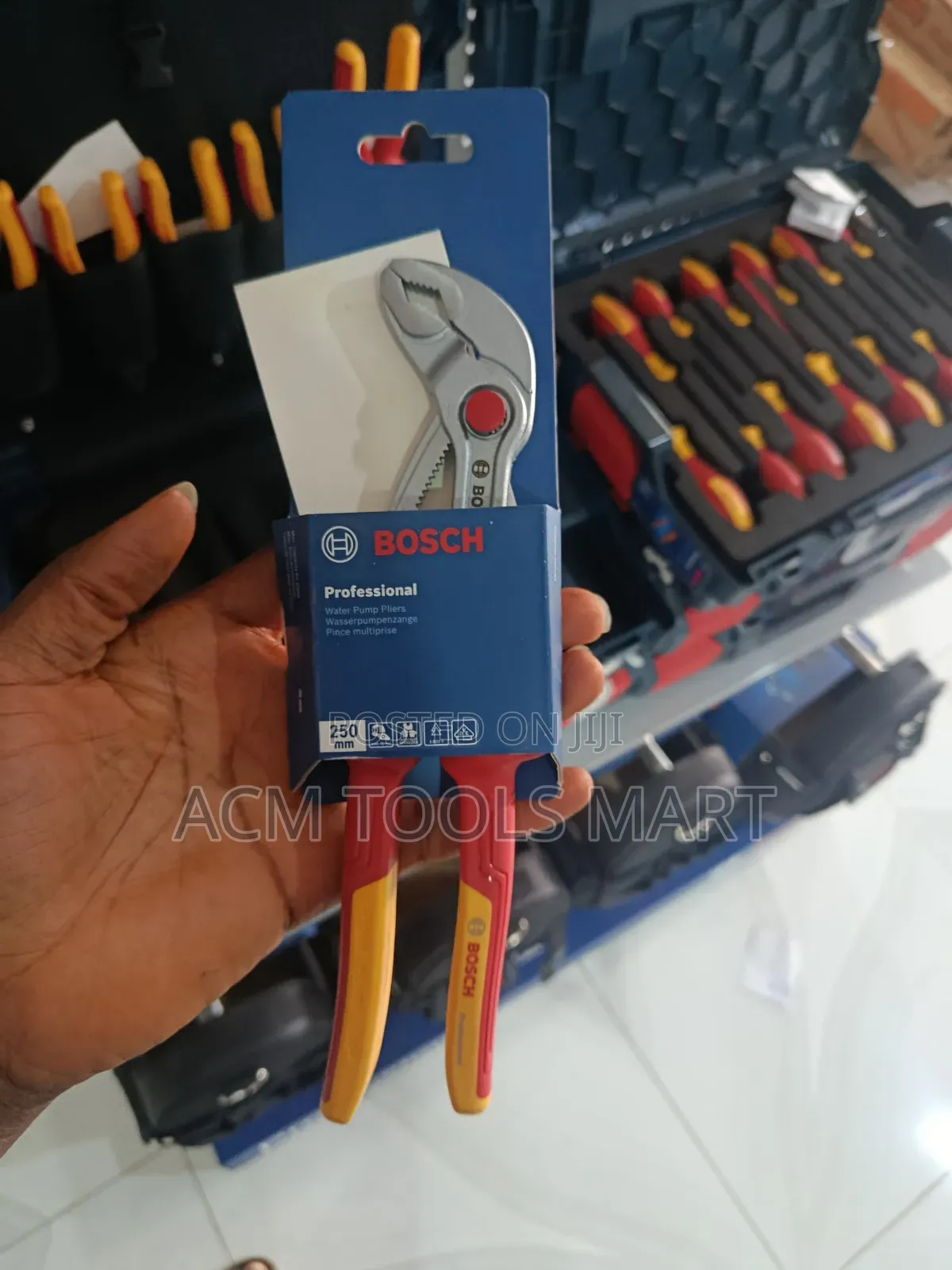 Bosch Professional Vde Water Pump Plier 250mm (1600a02ne5)