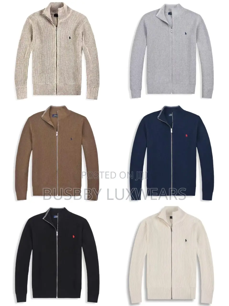 Premium Quality Ralph Lauren Zipdown Cardigan