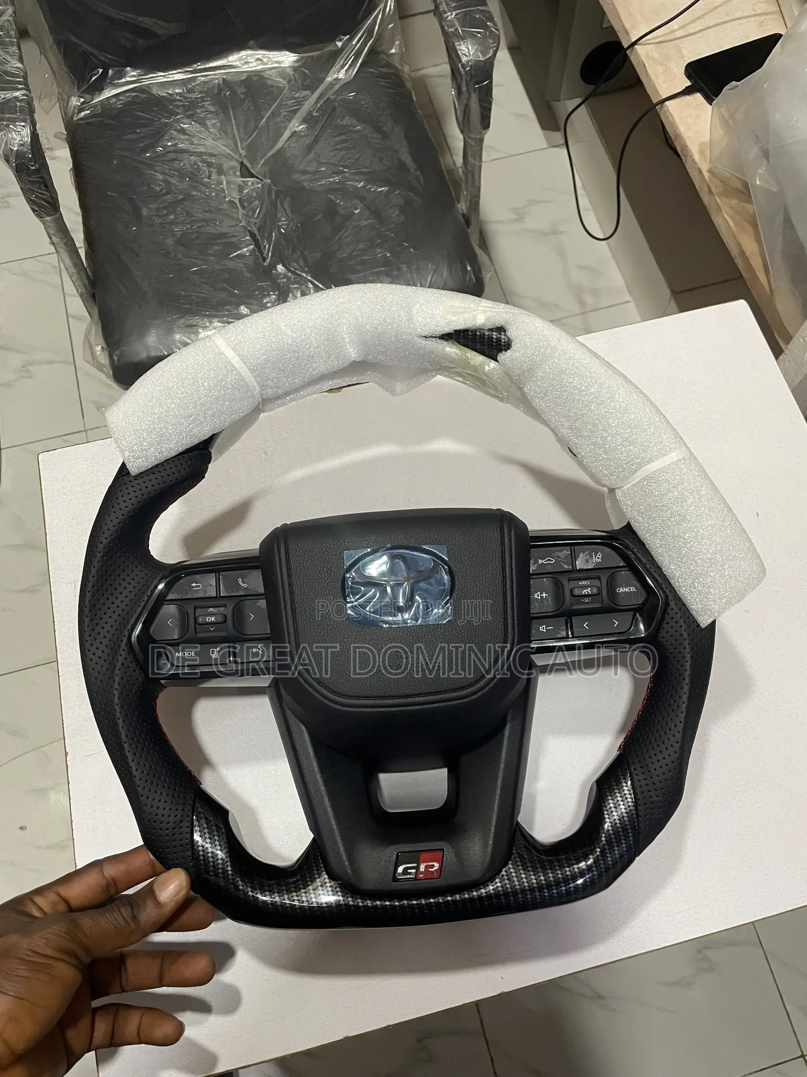 Gr Sport Steering Wheel for Toyota Hilux New Model