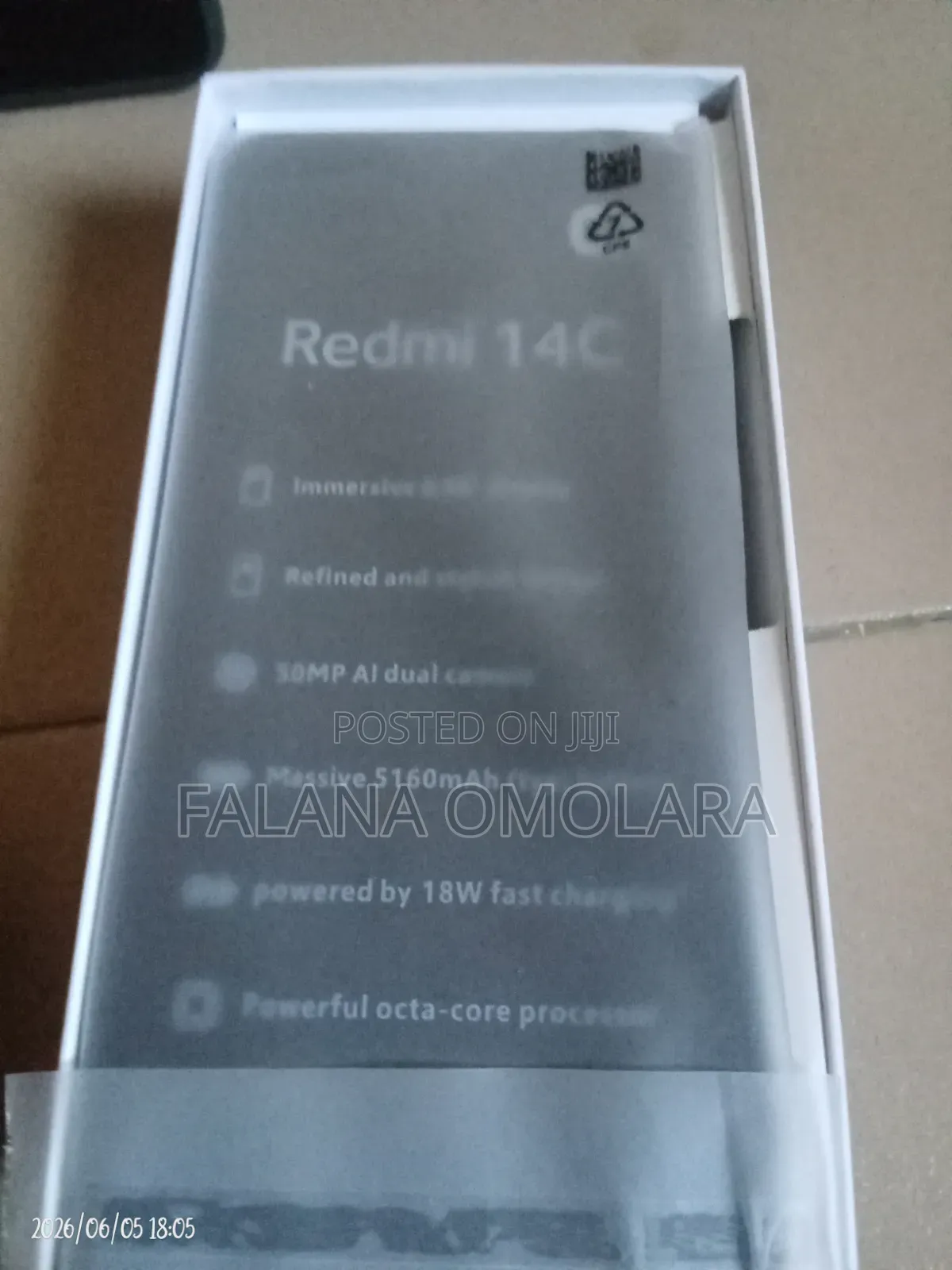 New Xiaomi Redmi 14C 256 GB