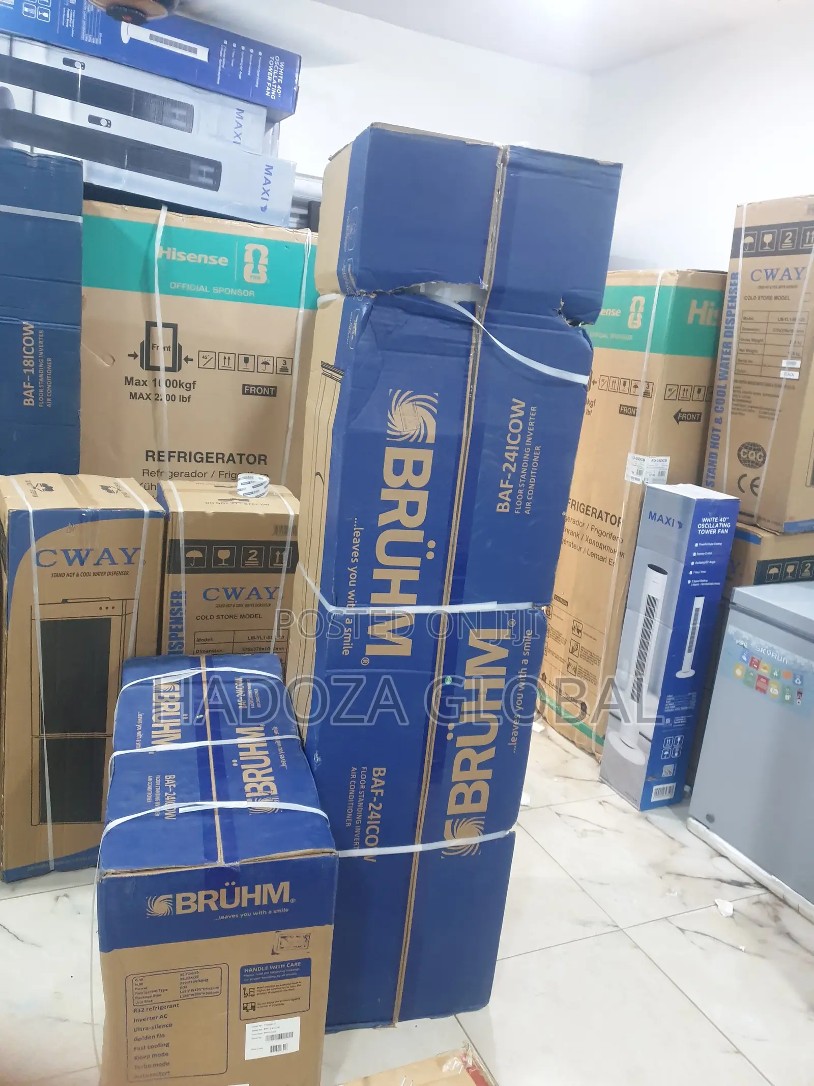 Bruhm Inverter Split Unit 3 Ton Model Baf24icow