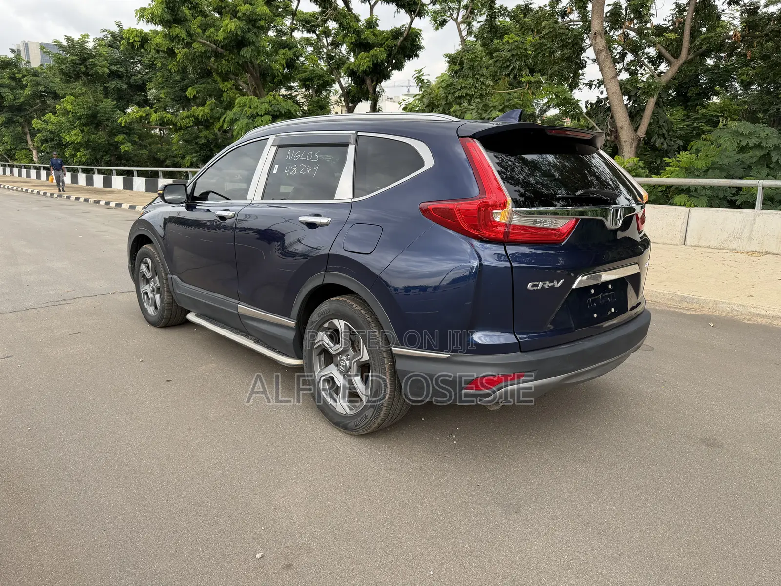 Honda CR-V EX-L 4dr SUV AWD (1.5L 4cyl CVT) 2017 Blue