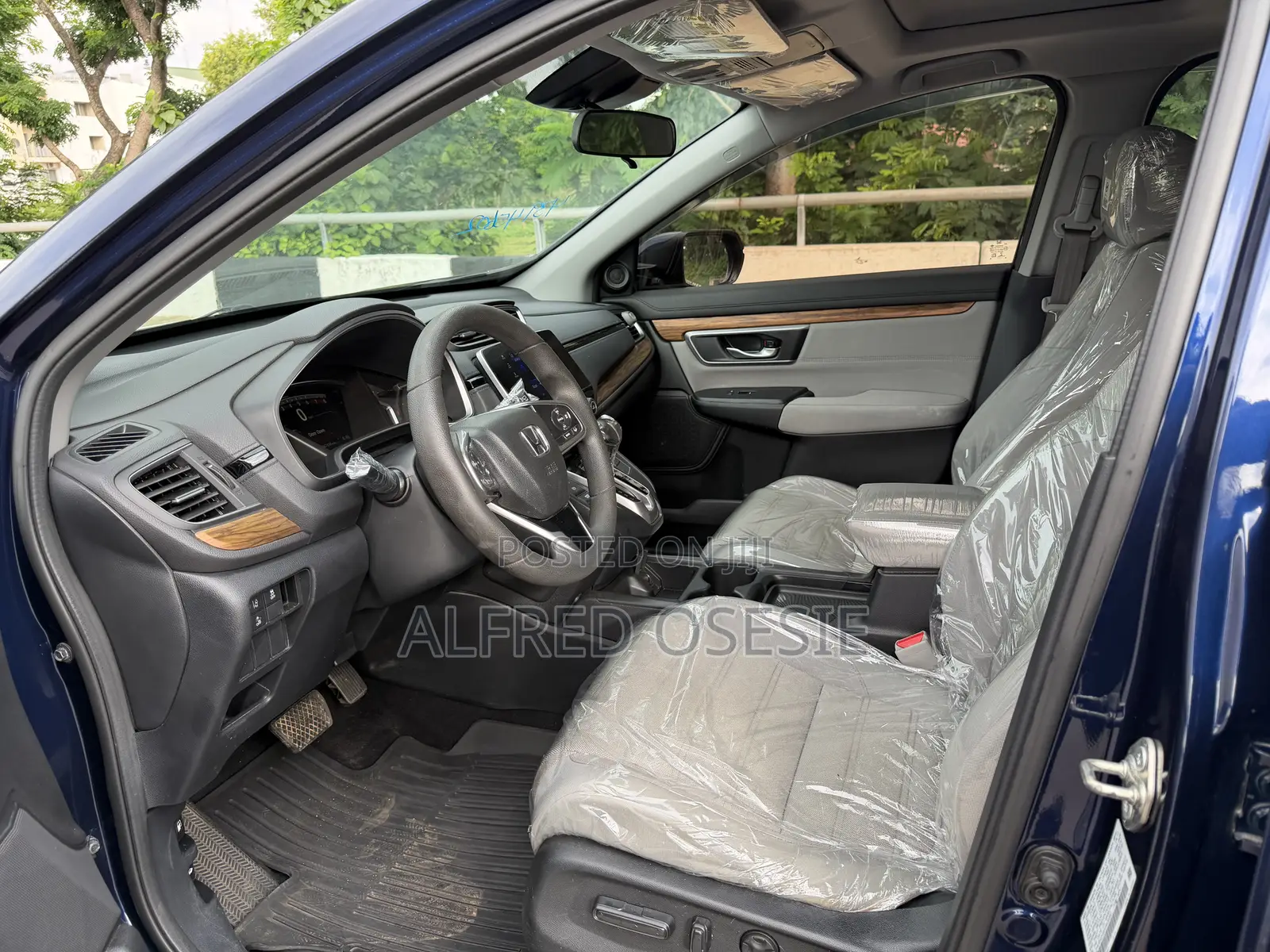 Honda CR-V EX-L 4dr SUV AWD (1.5L 4cyl CVT) 2017 Blue