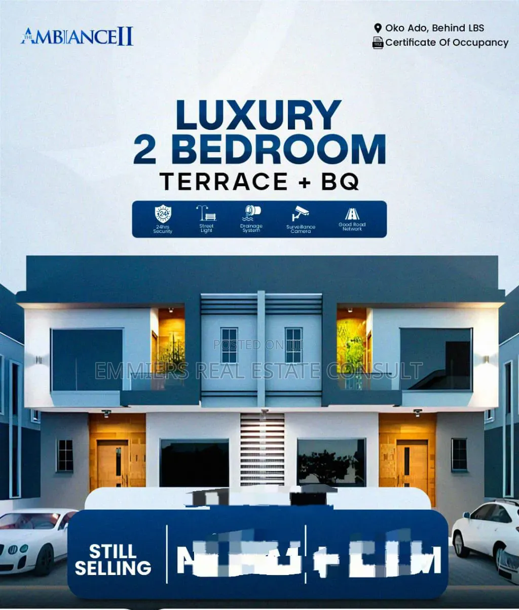 2bdrm Apartment in Lekki Expressway for sale