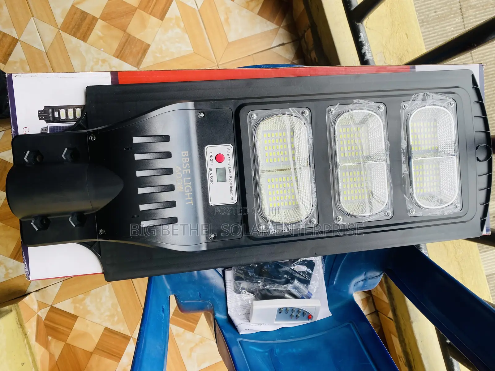 600w Bbse All in One Solar Street Light With 3years Warranty