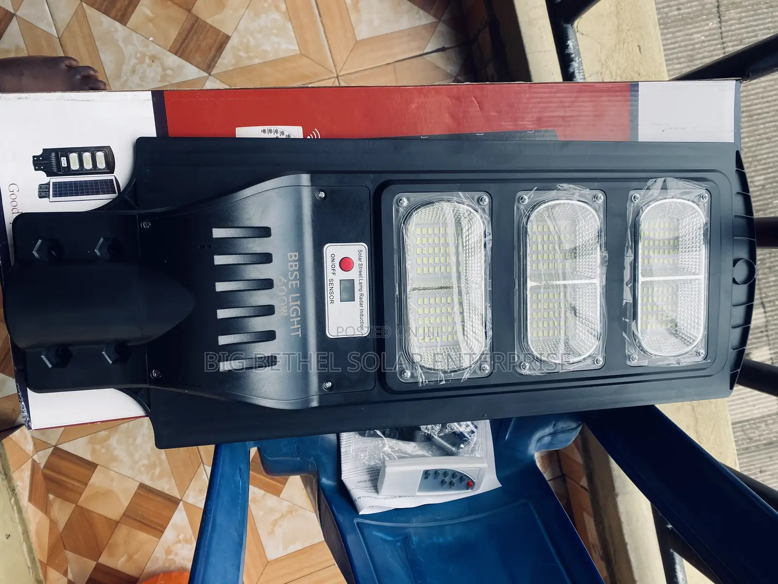 600w Bbse All in One Solar Street Light With 3years Warranty