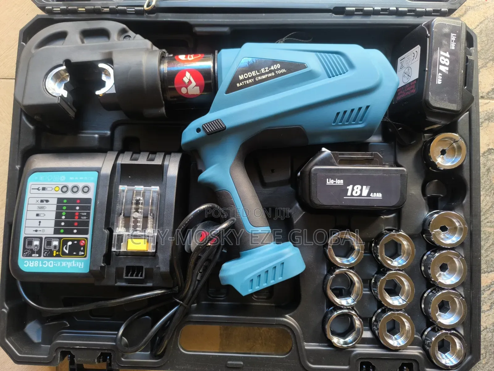 Cordless/Battery Crimping Tool (16-400mm)