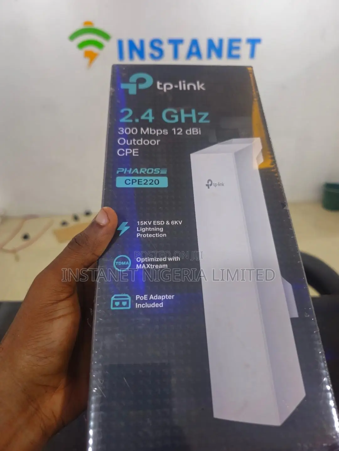 Tp-Link Pharos Cpe220 2.4ghz 300mbps Outdoor