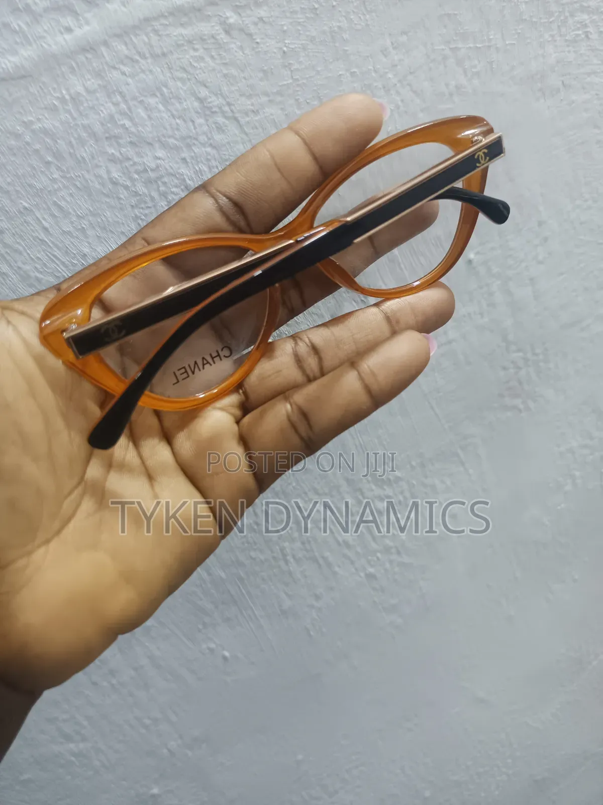 Beautiful Glasses With Touch of Orange