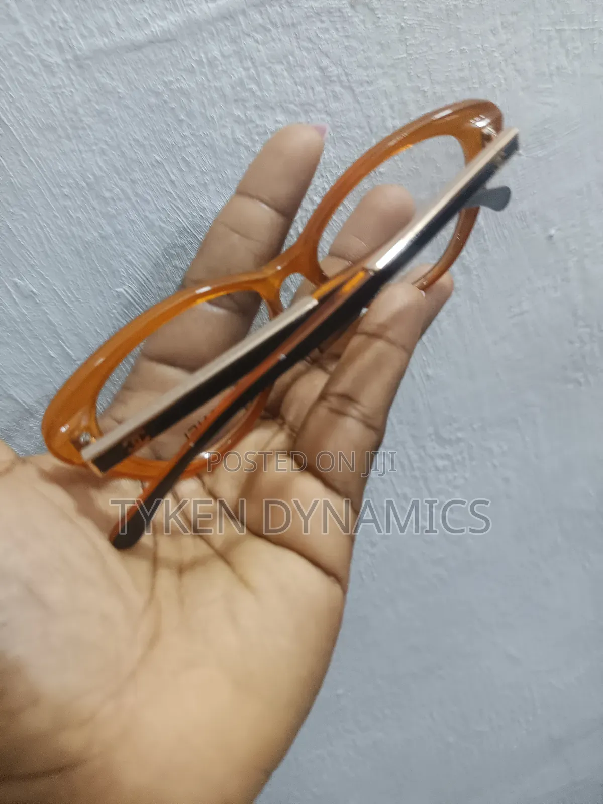 Beautiful Glasses With Touch of Orange