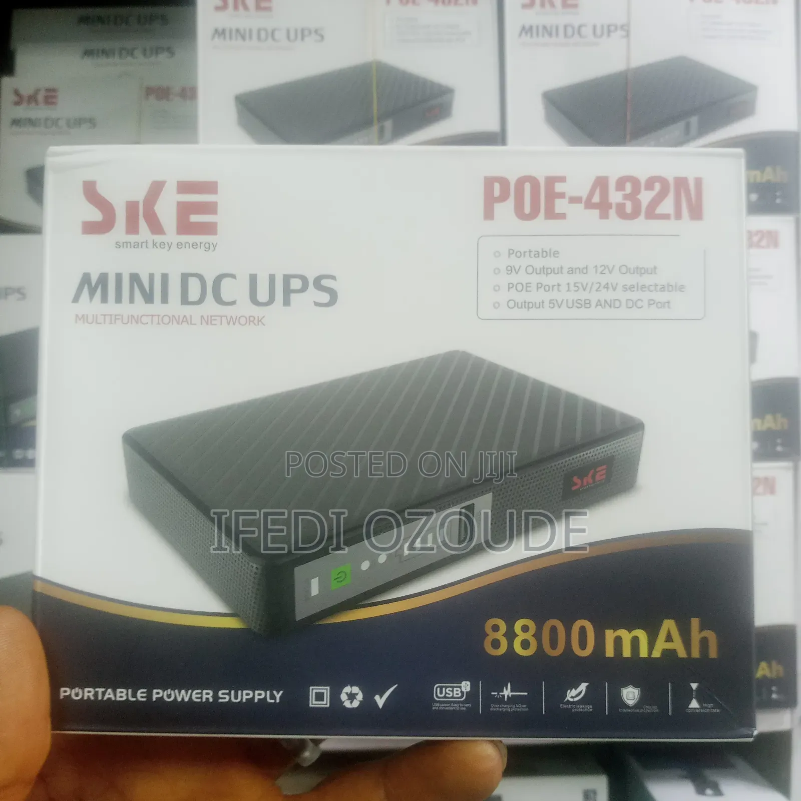 Ske Mini Dc Ups 8800mah