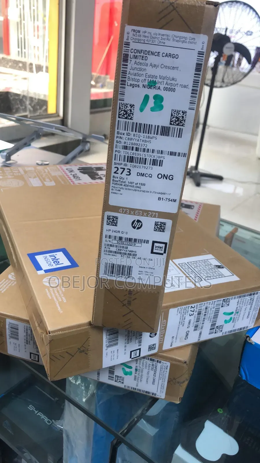 New Laptop HP 240 8GB Intel Core i3 SSD 512GB