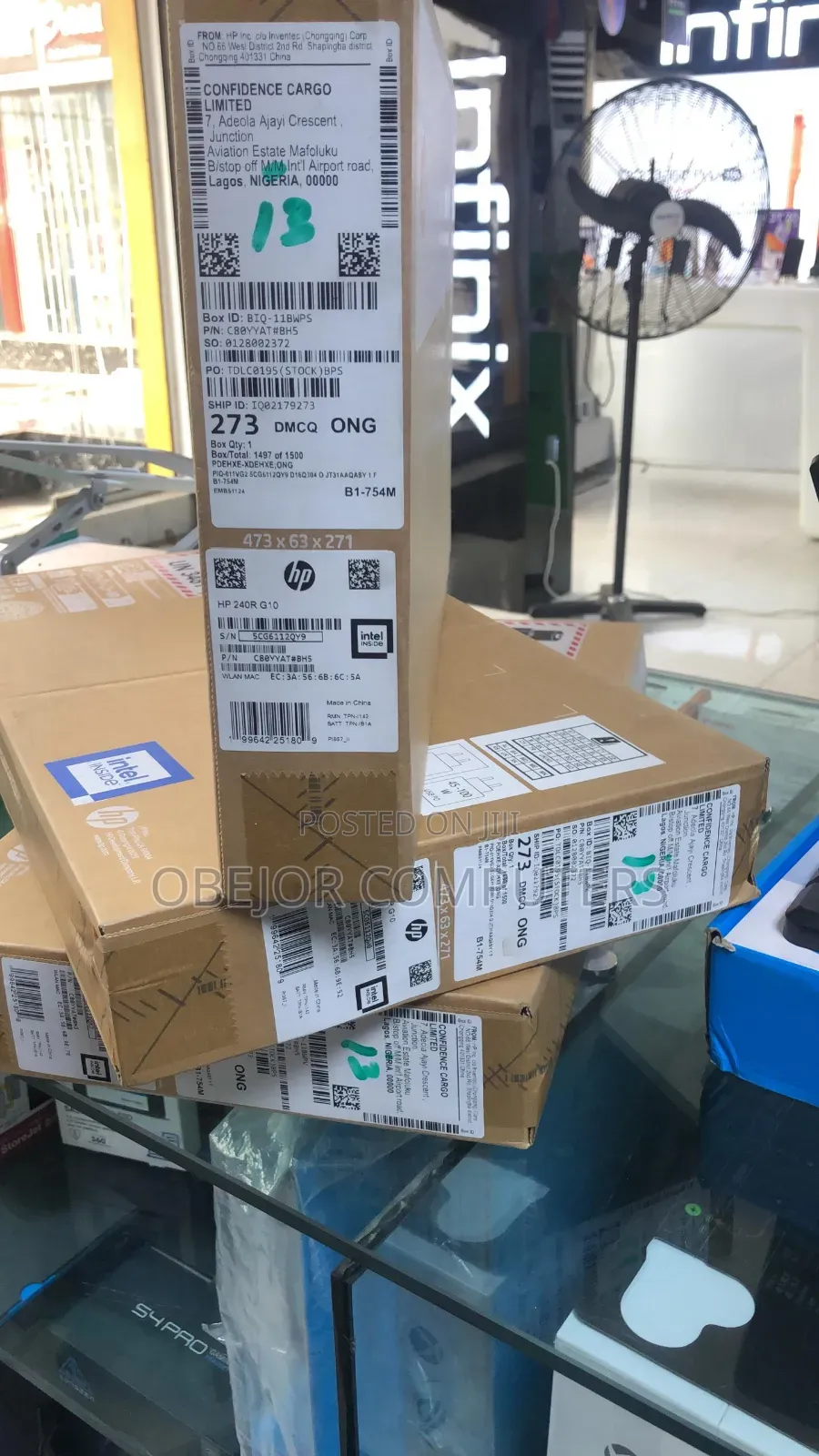 New Laptop HP 240 8GB Intel Core i3 SSD 512GB