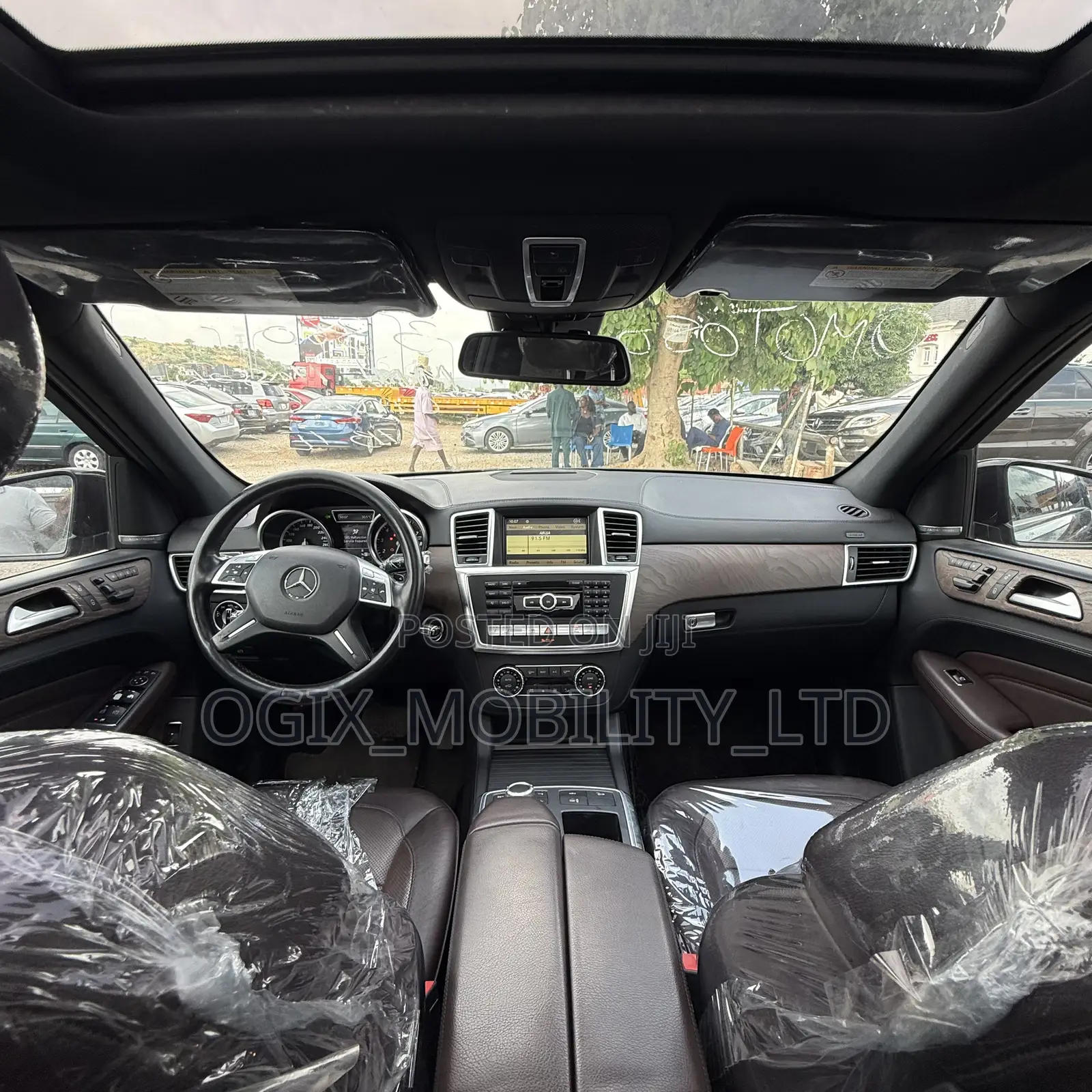 Mercedes-Benz M Class ML 550 4Matic 2012 Black