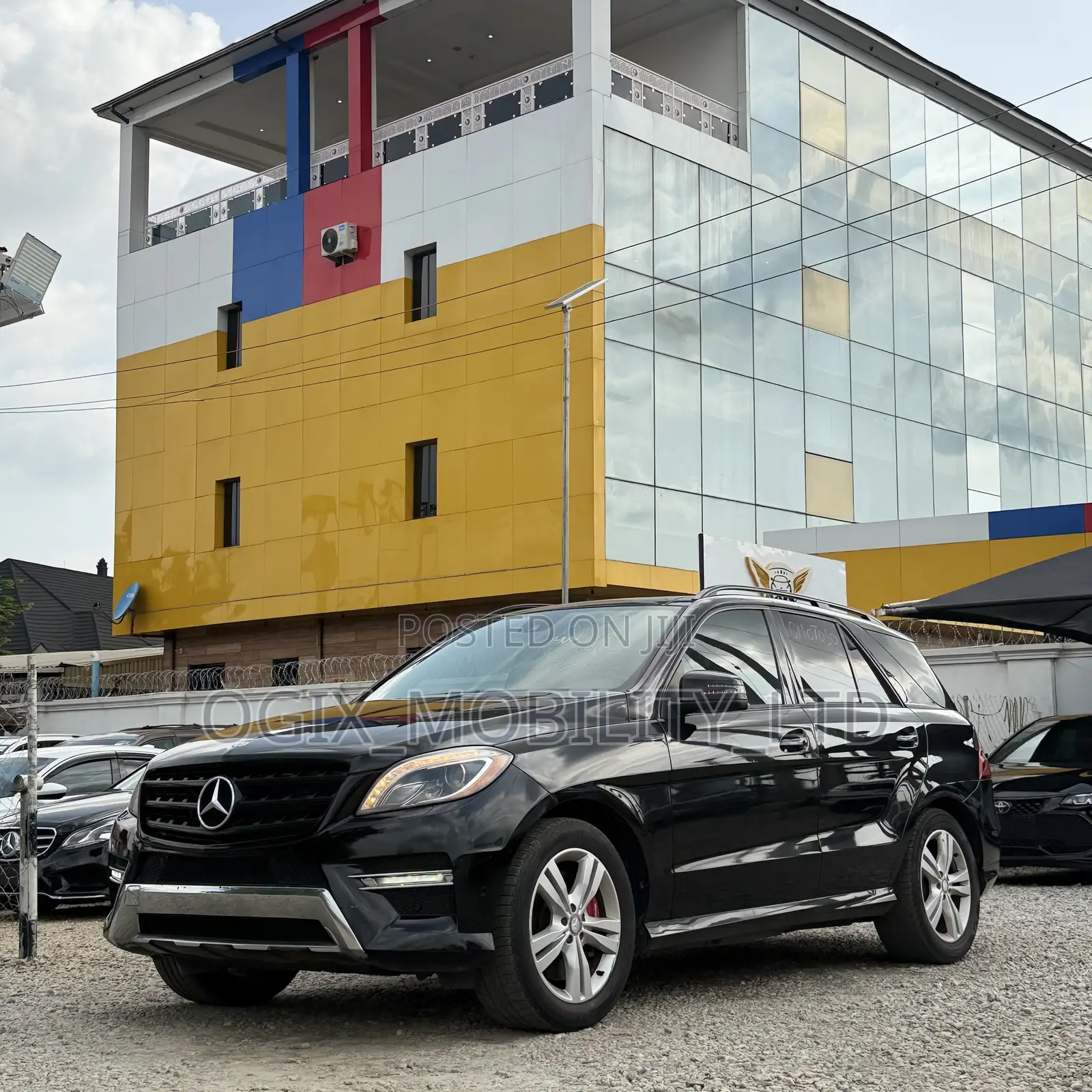 Mercedes-Benz M Class ML 550 4Matic 2012 Black