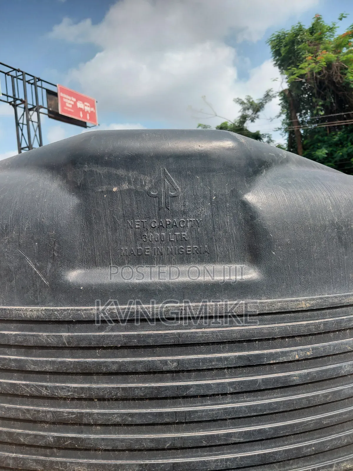 3000 Liters Geepee Water Tank