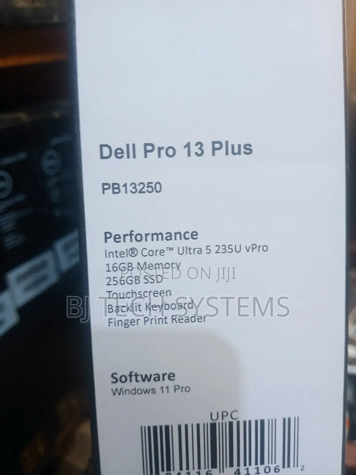 New Laptop Dell Plus 13 16GB Intel Core Ultra 5 SSD 256GB