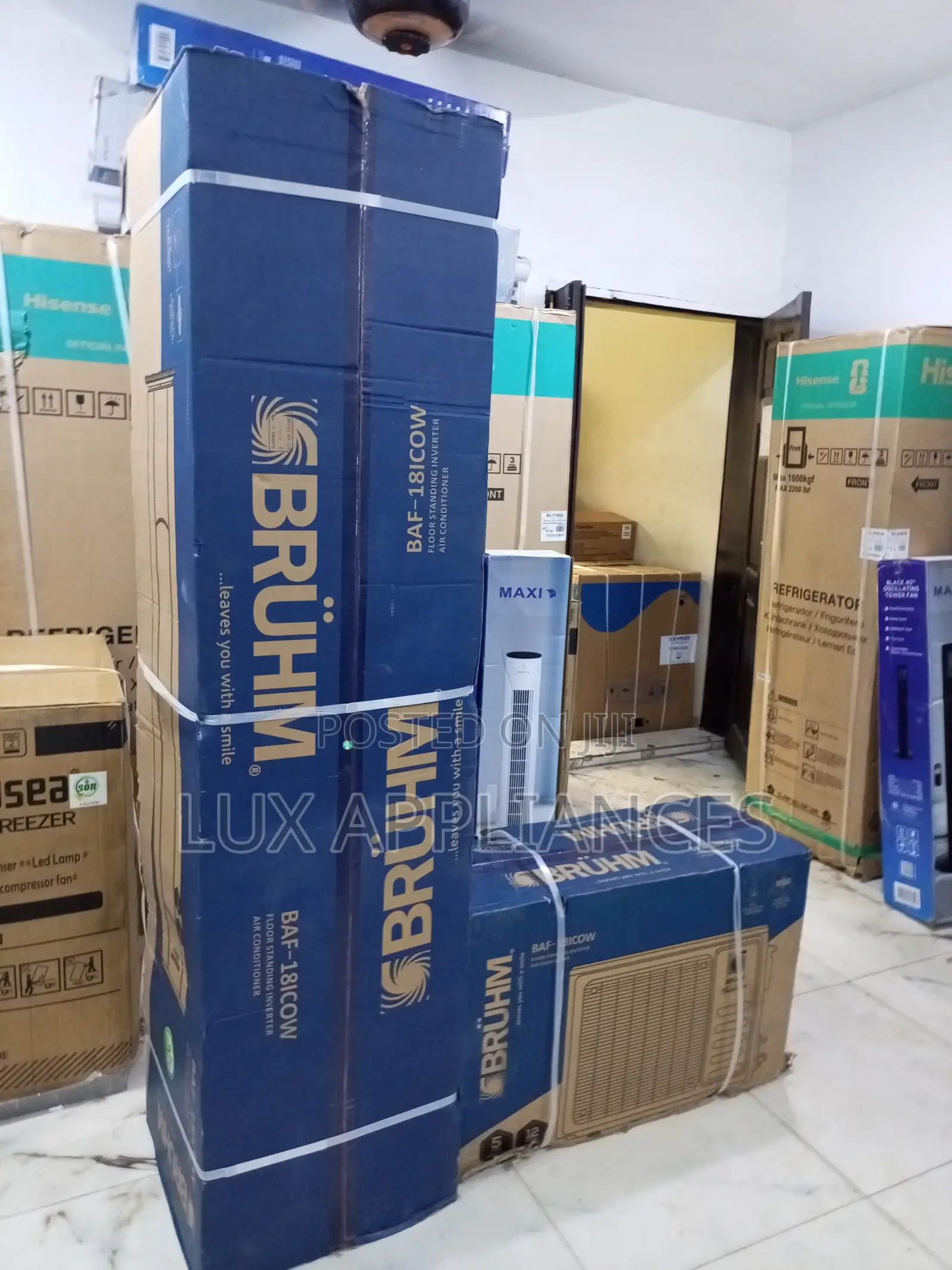 Bruhm Inverter Standing Ac With Enhanced Air Quality