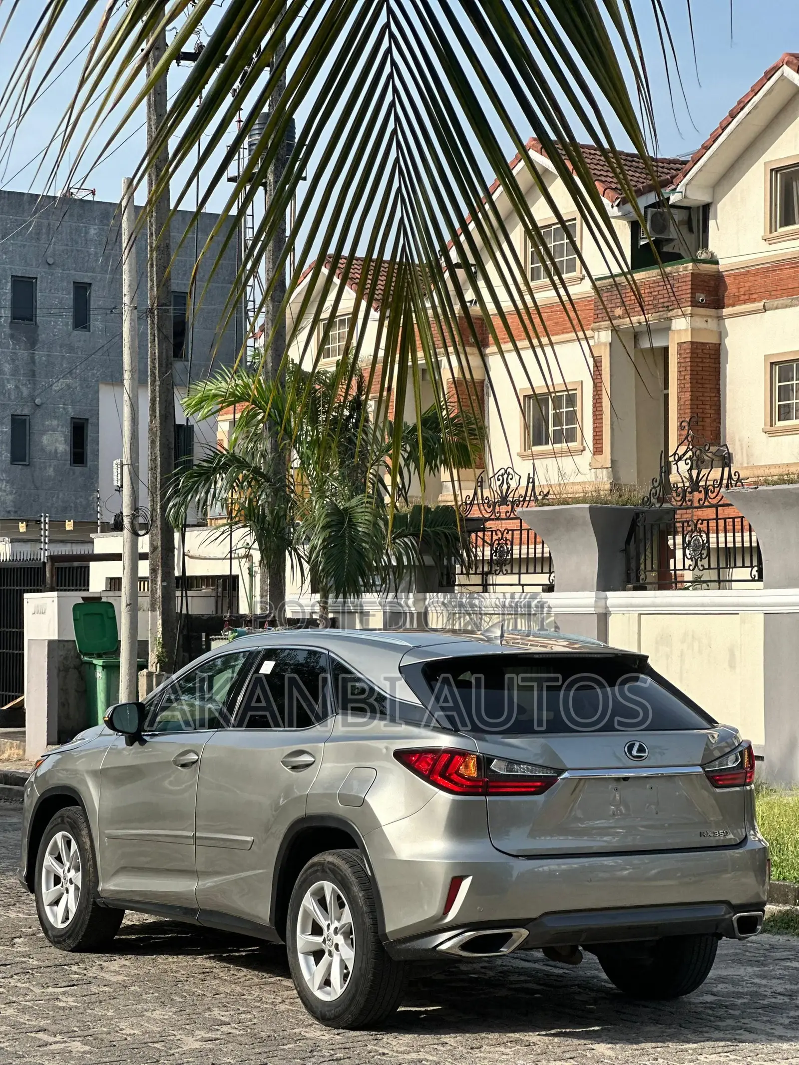 Lexus RX 350 AWD 2018 Gray