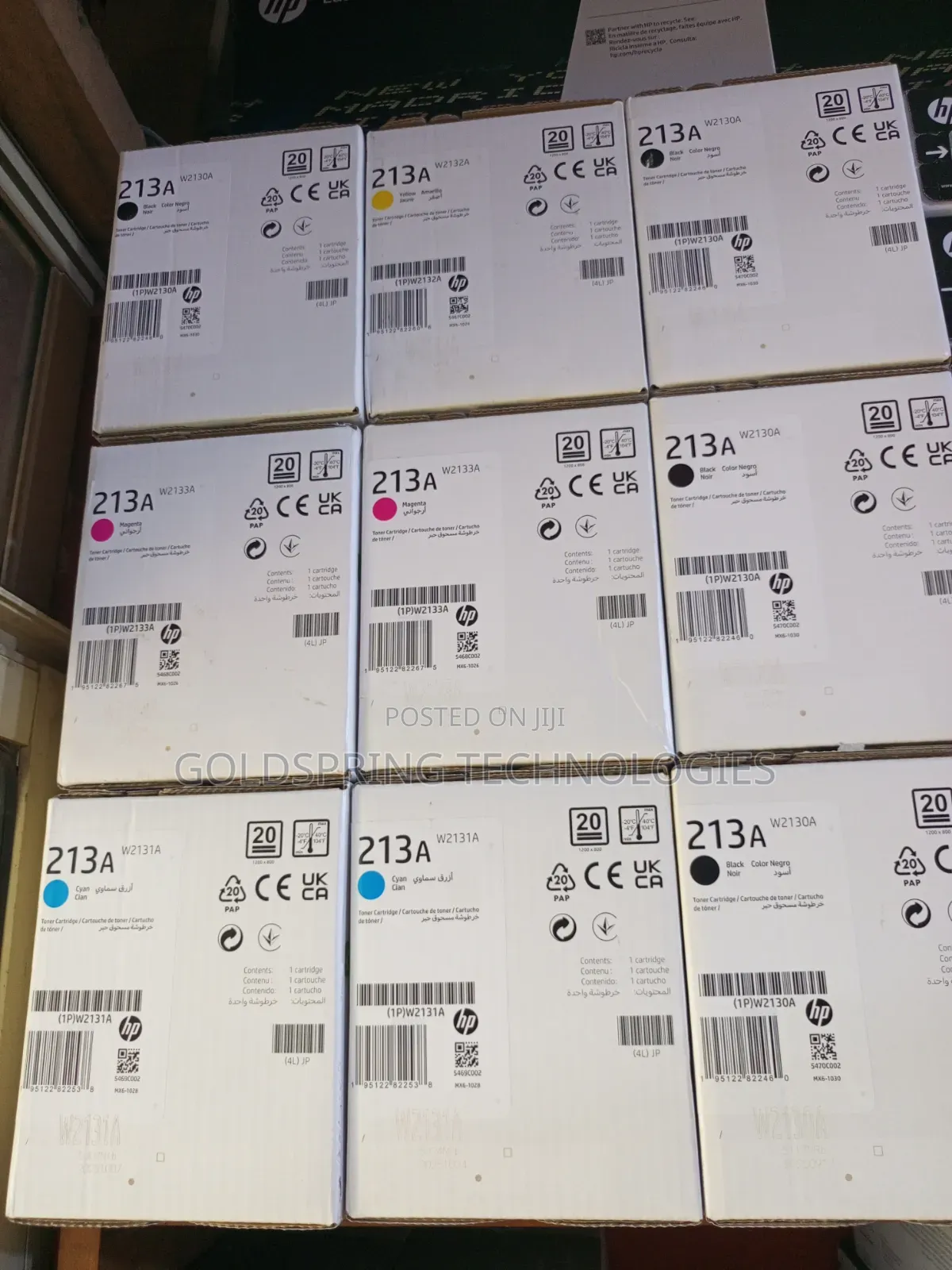 Hp 213a Yellow Toner Cartridge