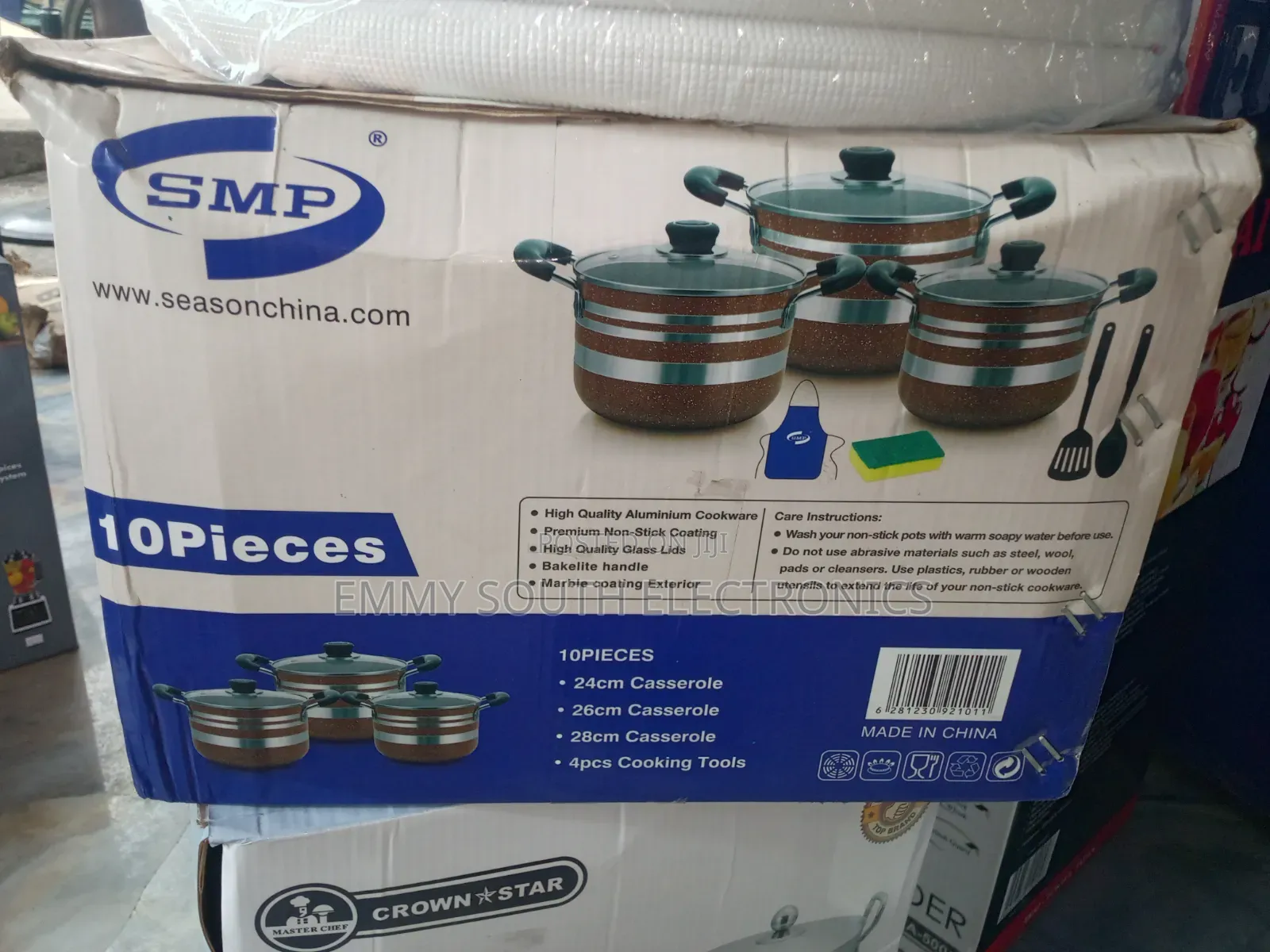 SMP Cooking Appliances 10 Pieces