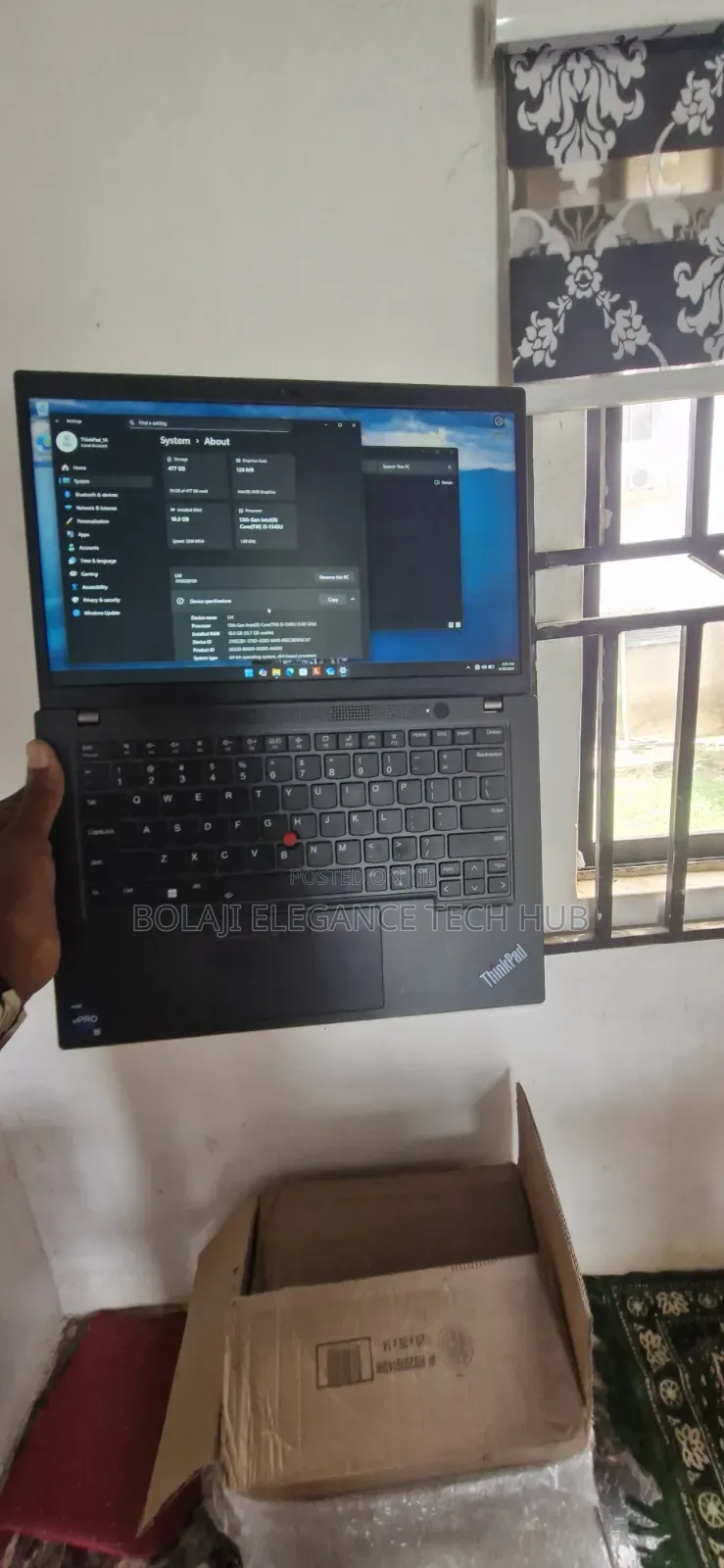 Laptop Lenovo ThinkPad L14 16GB Intel Core i5 SSD 512GB