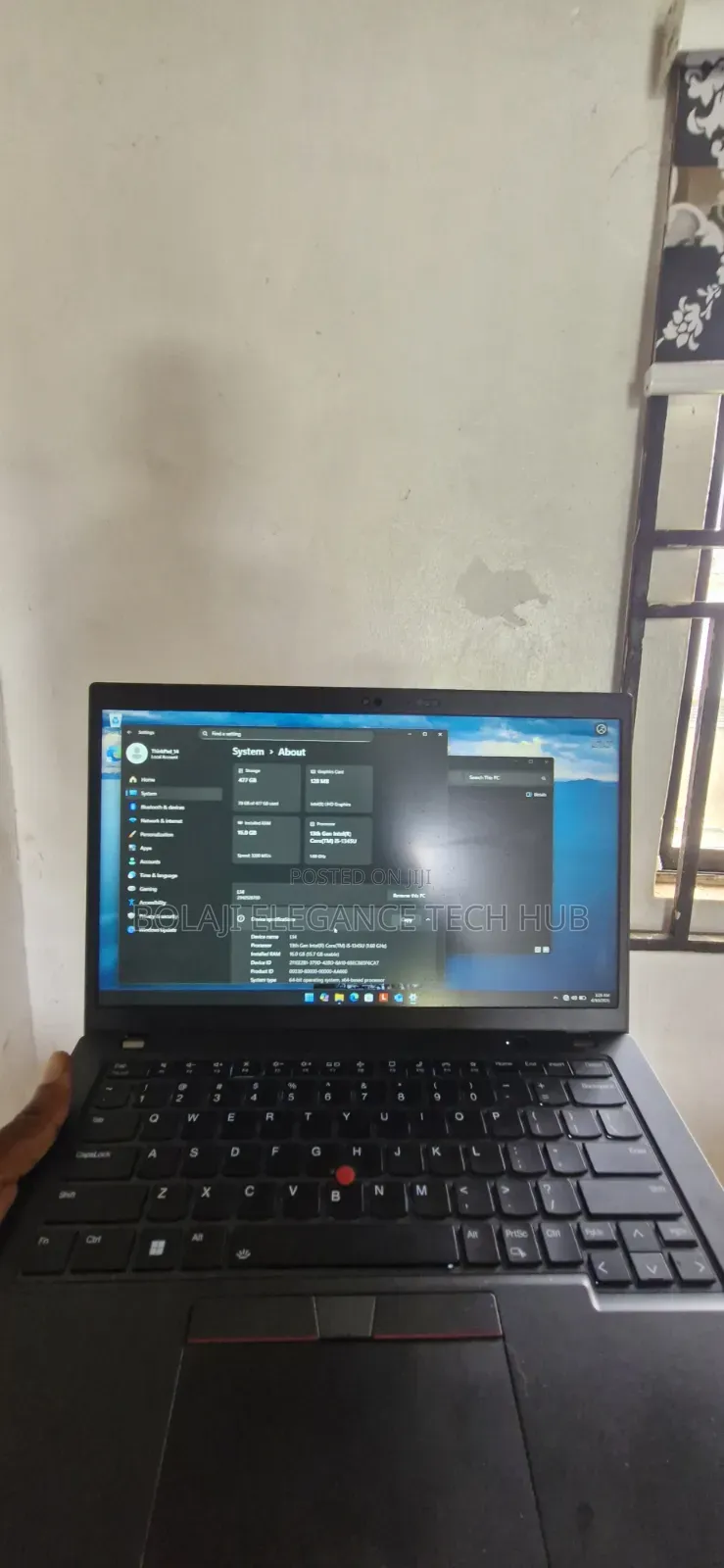 Laptop Lenovo ThinkPad L14 16GB Intel Core i5 SSD 512GB
