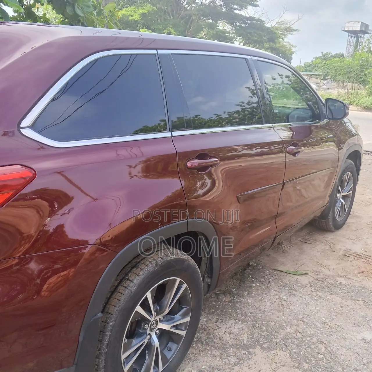 Toyota Highlander 2017 Red