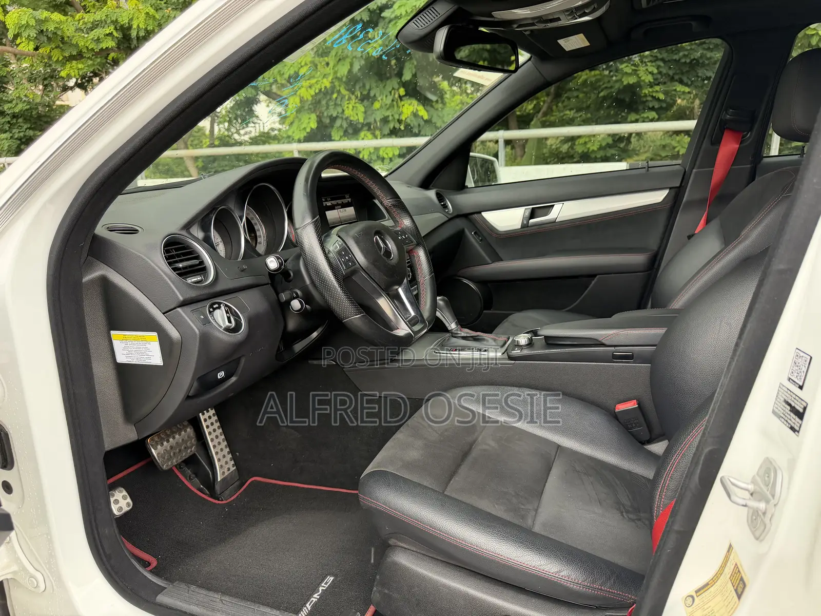 Mercedes-Benz C300 Luxury 4Matic Sedan AWD (3.5L 6cyl 7A) 2013 White
