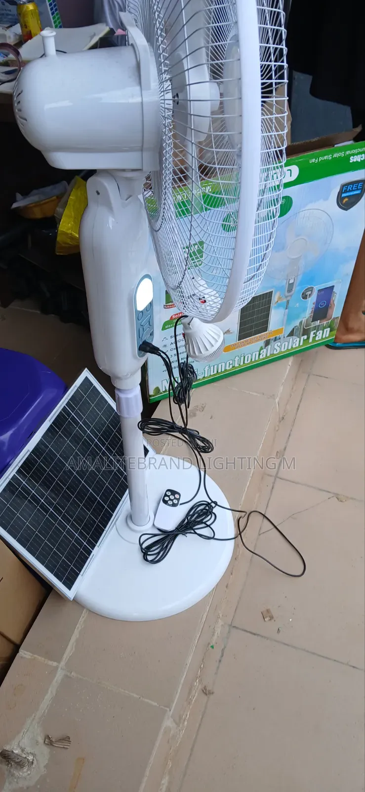 18 Inches Solar Fan