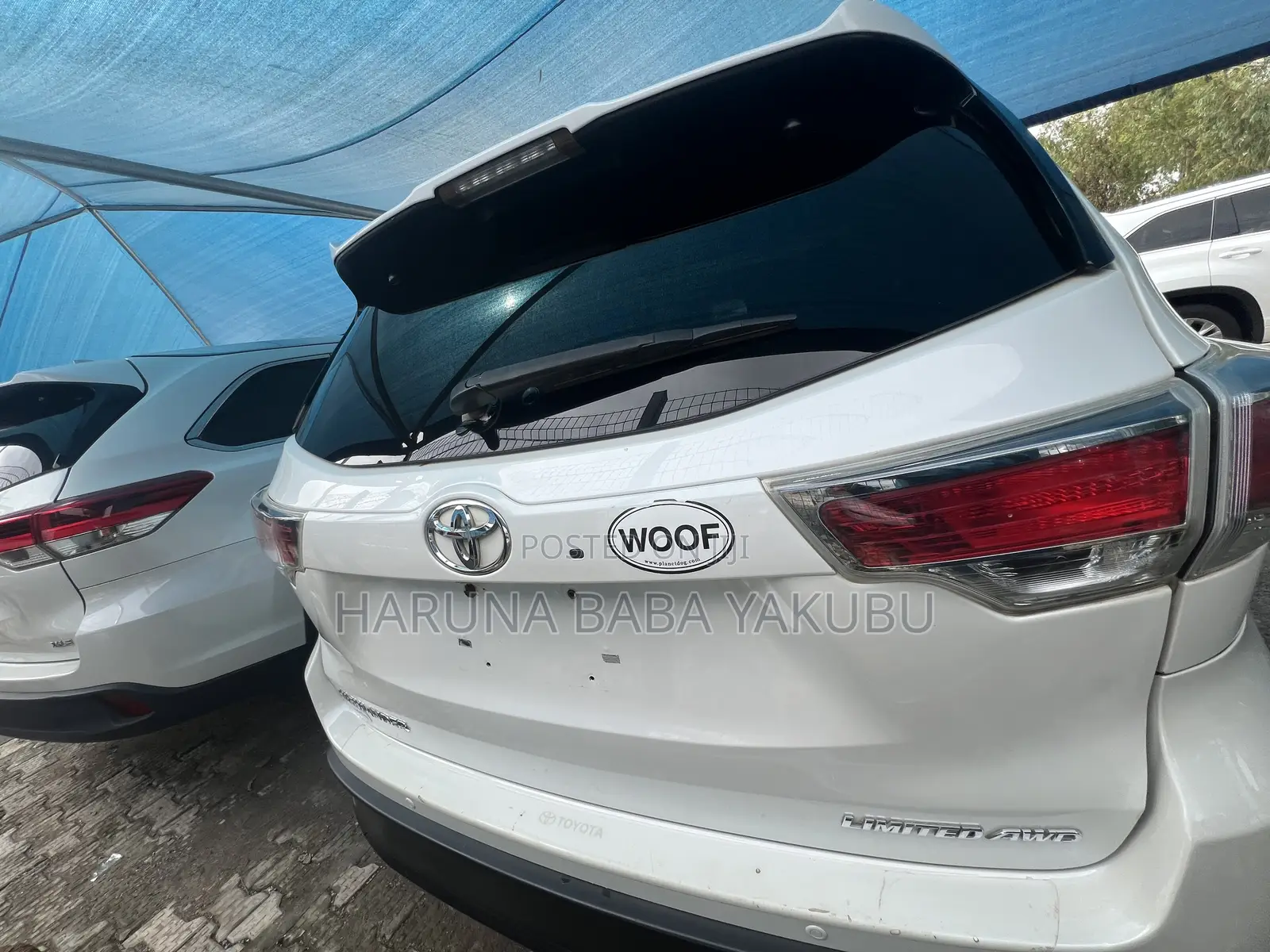 Toyota Highlander Limited 4dr SUV (3.5L 6cyl 6A) 2014 White