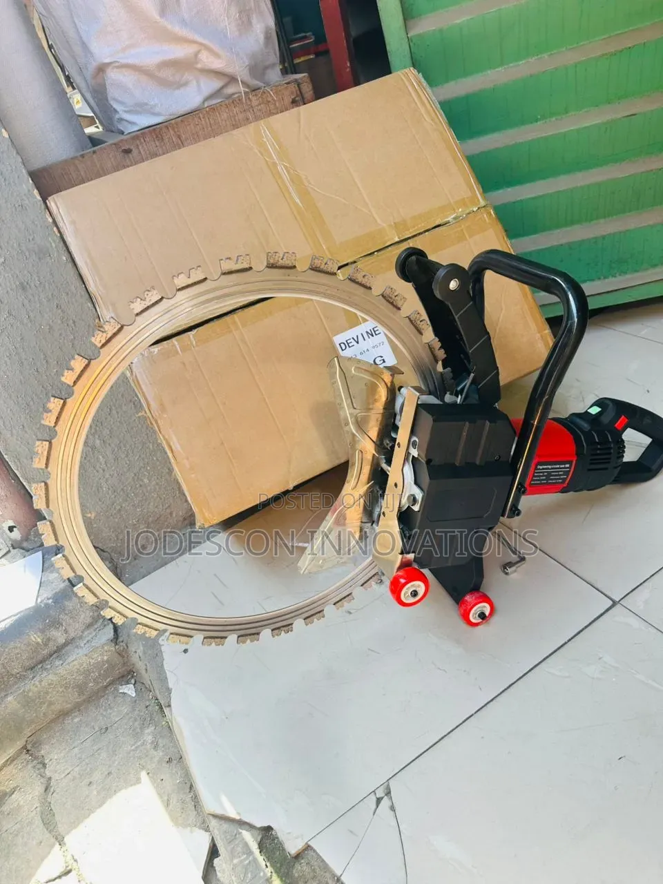 Electric Concrete Ring Cutting Machine 20 Inches
