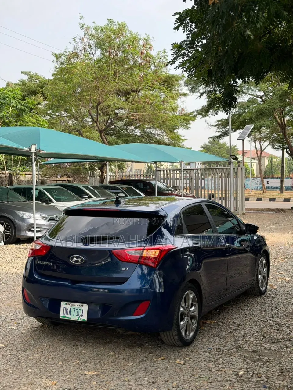 Hyundai Elantra 2013 Blue
