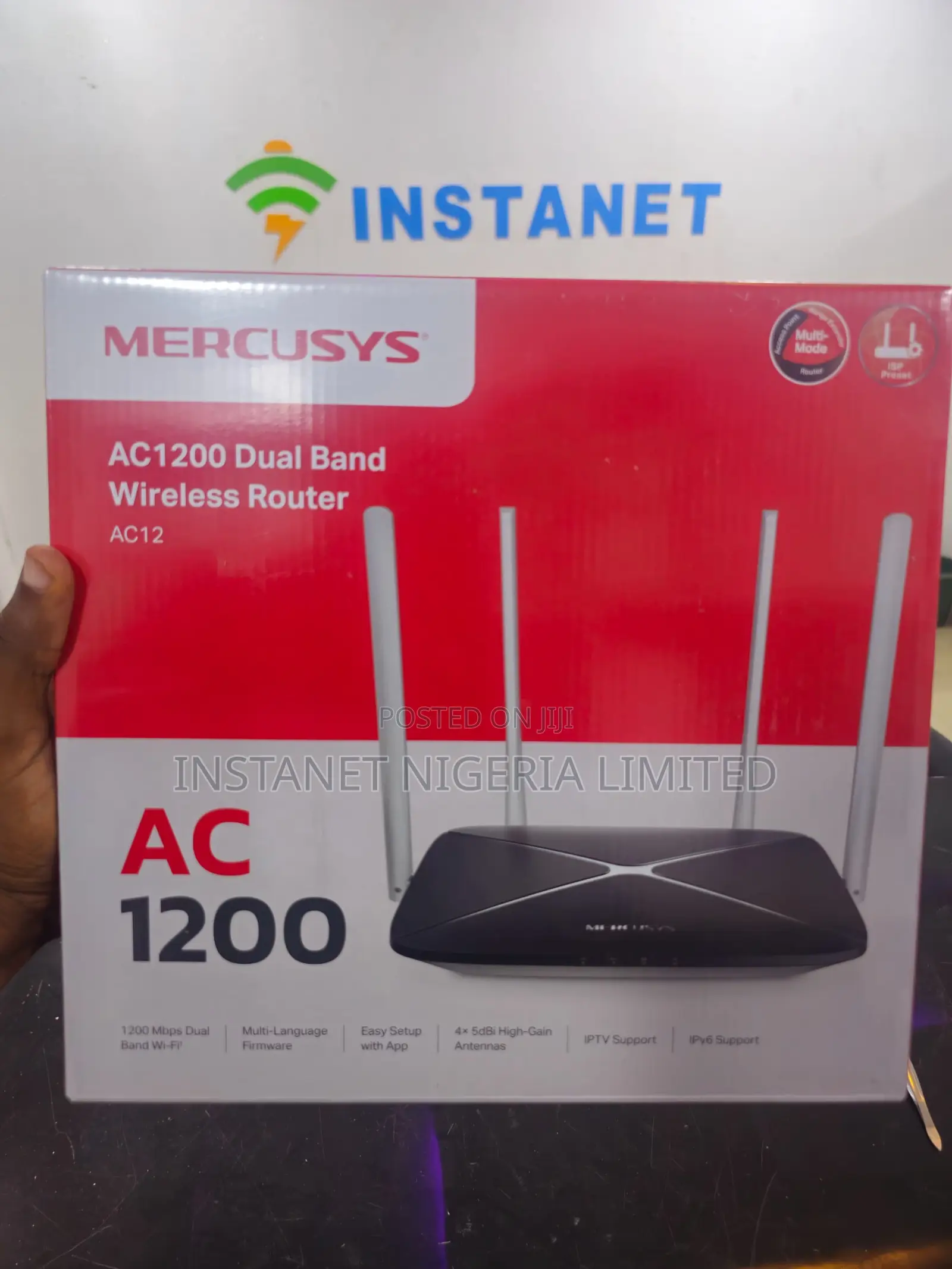 Mercusys Ac1200 Dual Band Wireless Router (Ac12)