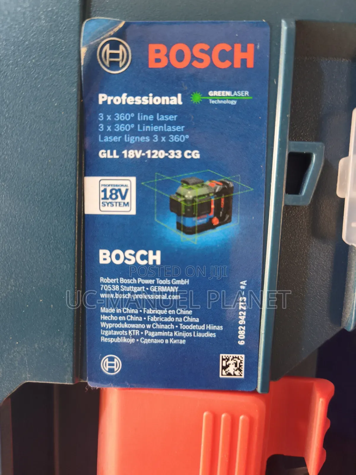 Bosch Line Laser GLL 18v-120-33 Cg